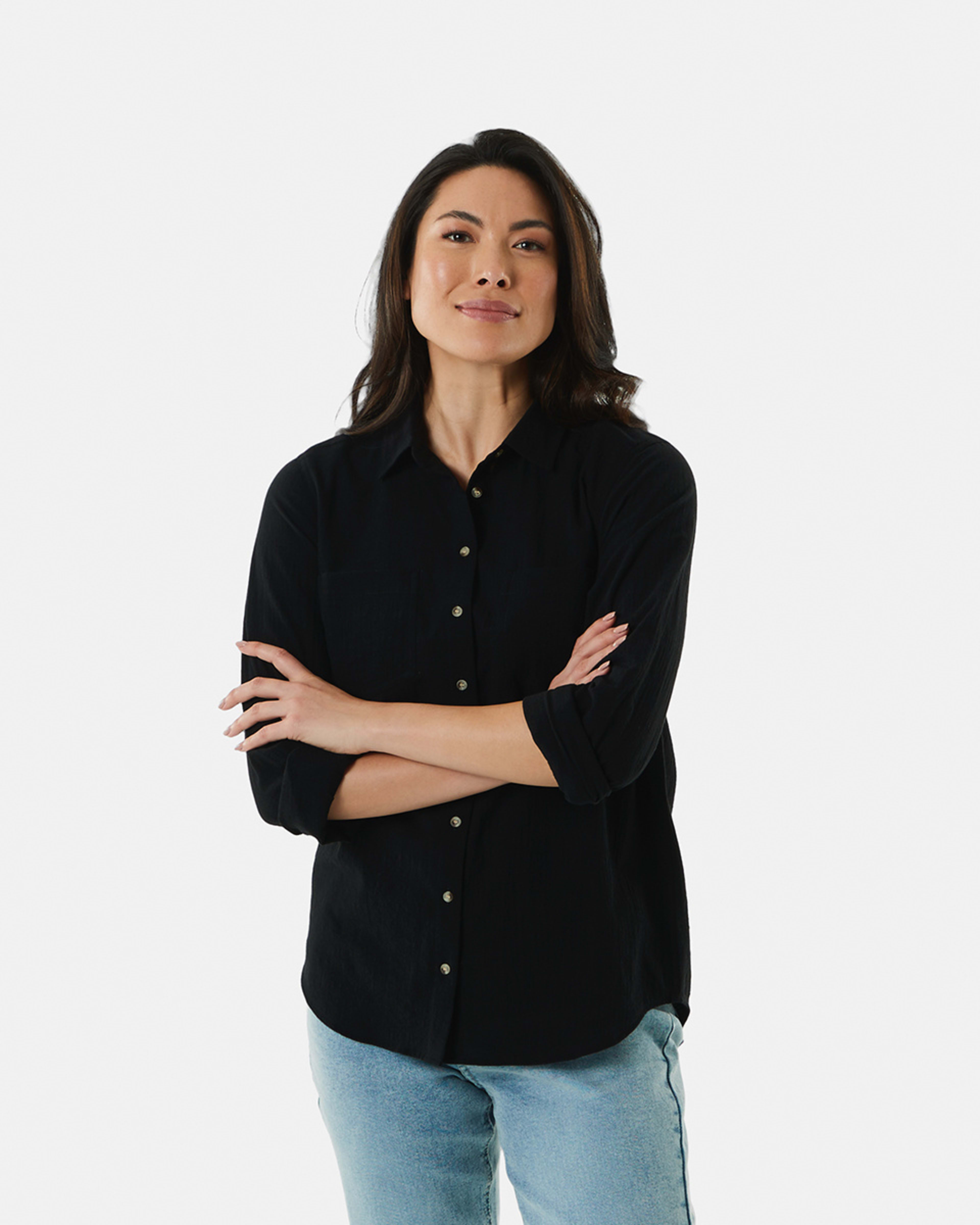 Long Sleeve Casual Shirt Kmart