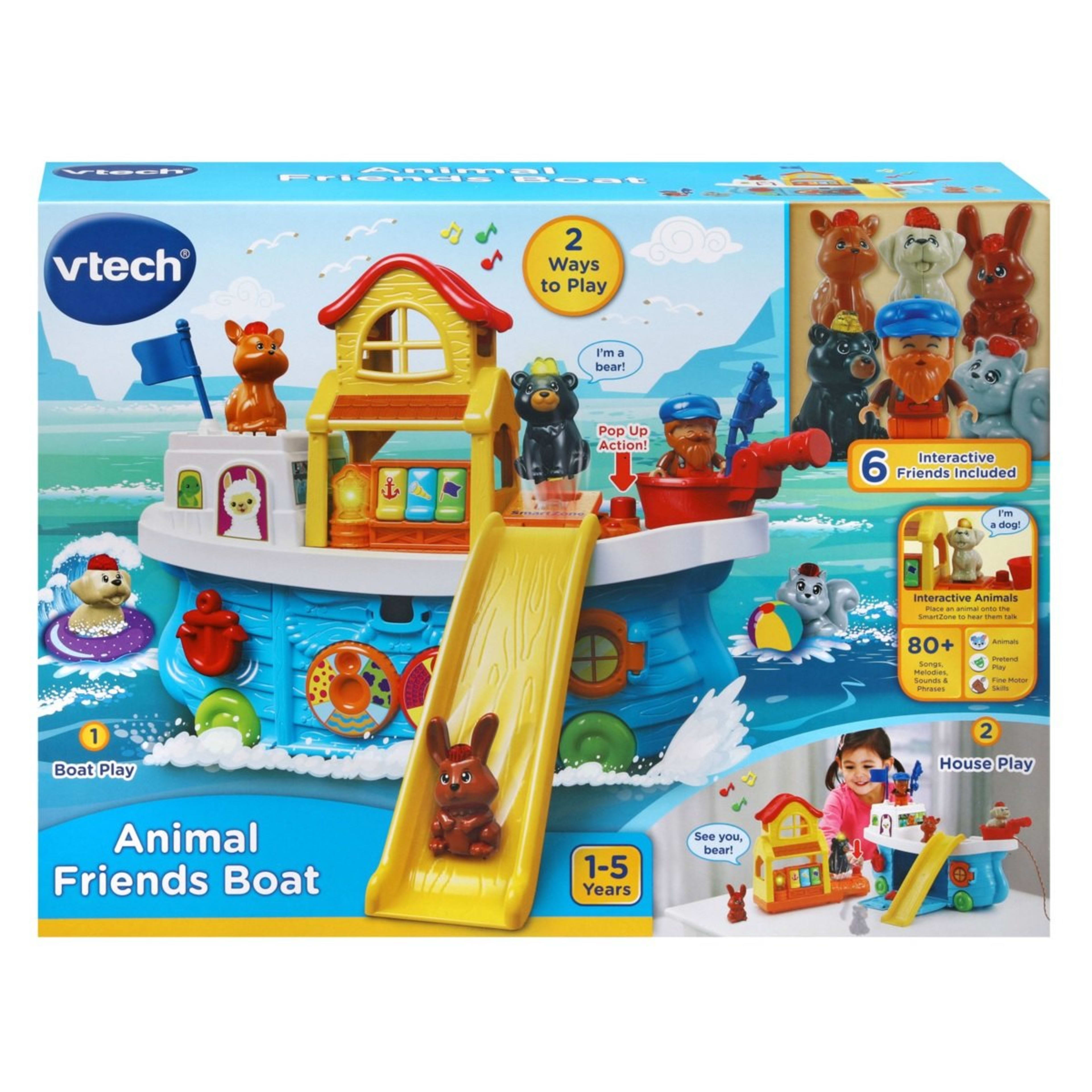 VTech Animal Friends Boat Kmart