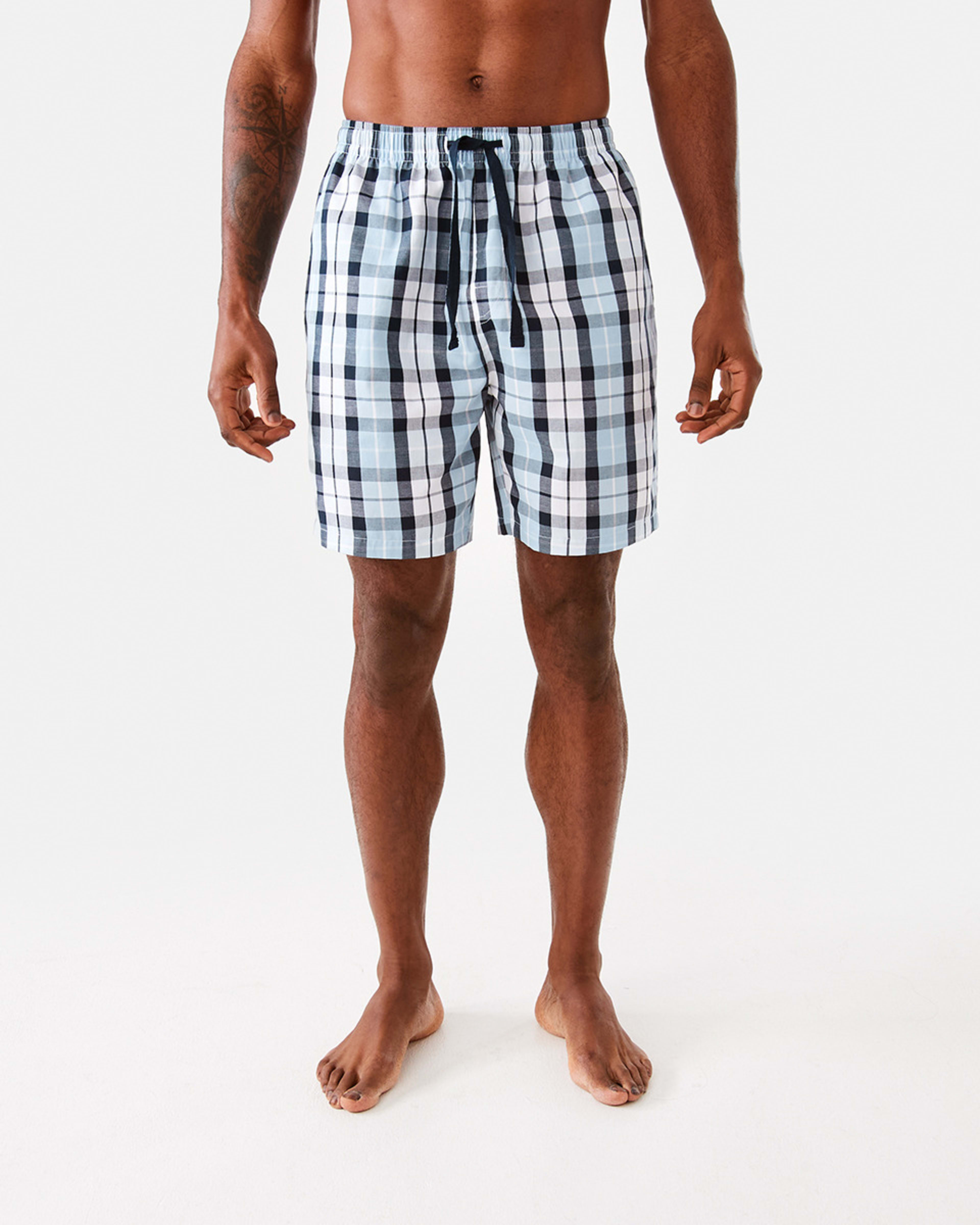 7 Woven Check Shorts Sail Chck, 7 of 7