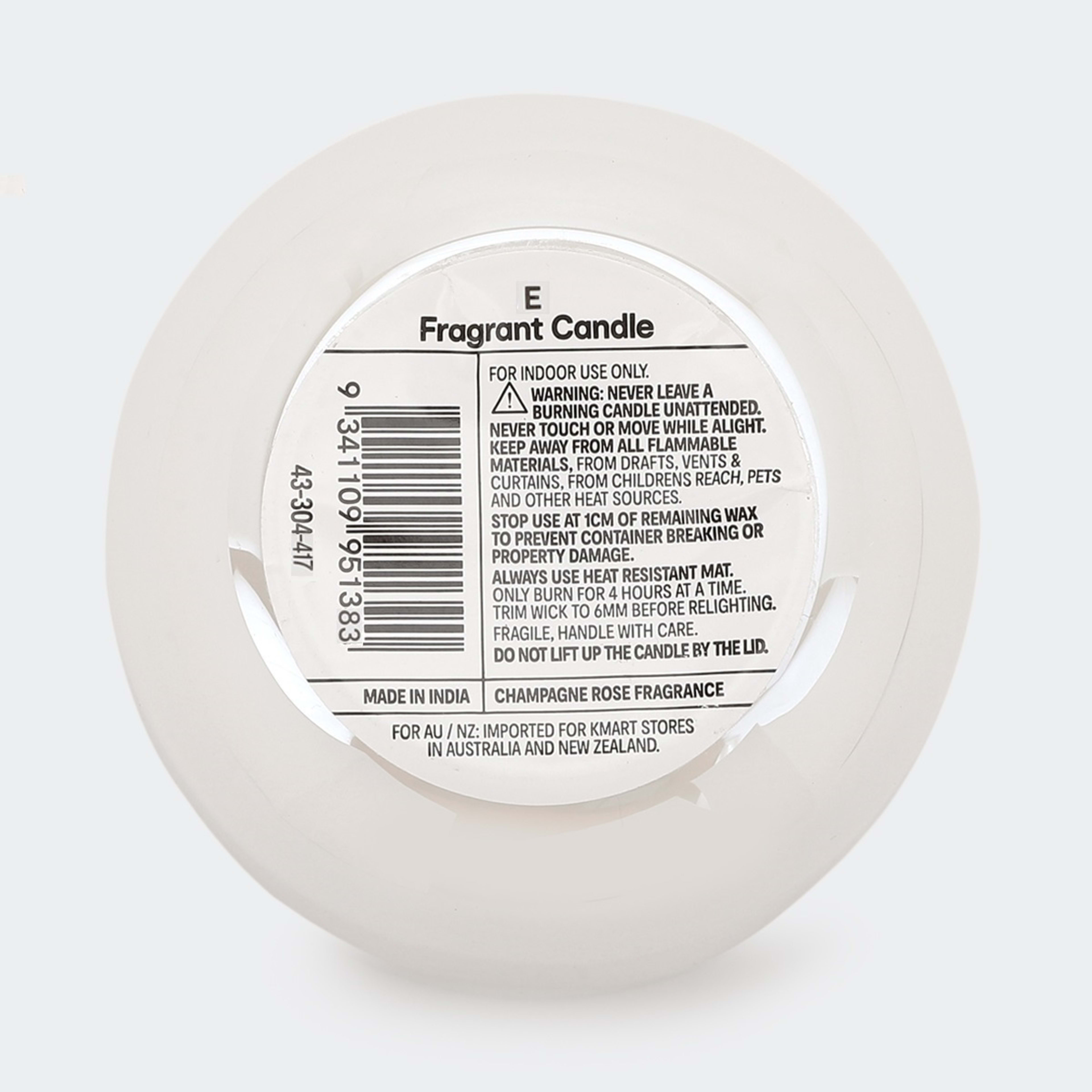 E Fragrant Candle Kmart