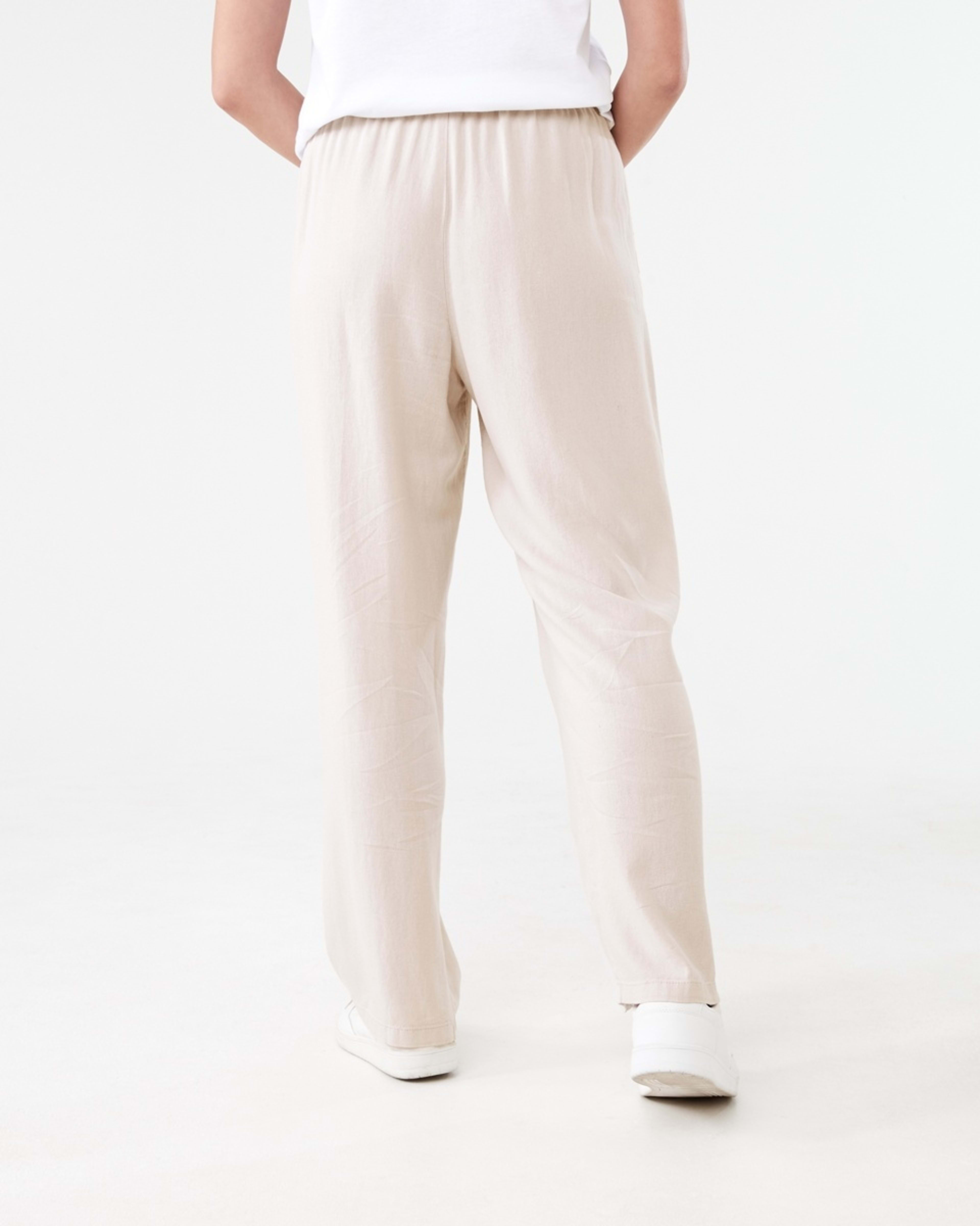 3 Textured Seam Front Pants NATURAL BEIGE, 3 of 6