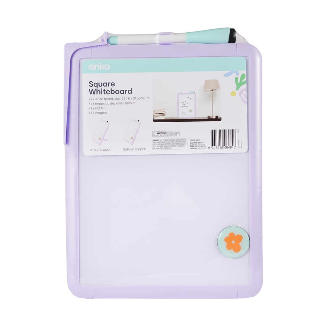 Square Whiteboard Kmart