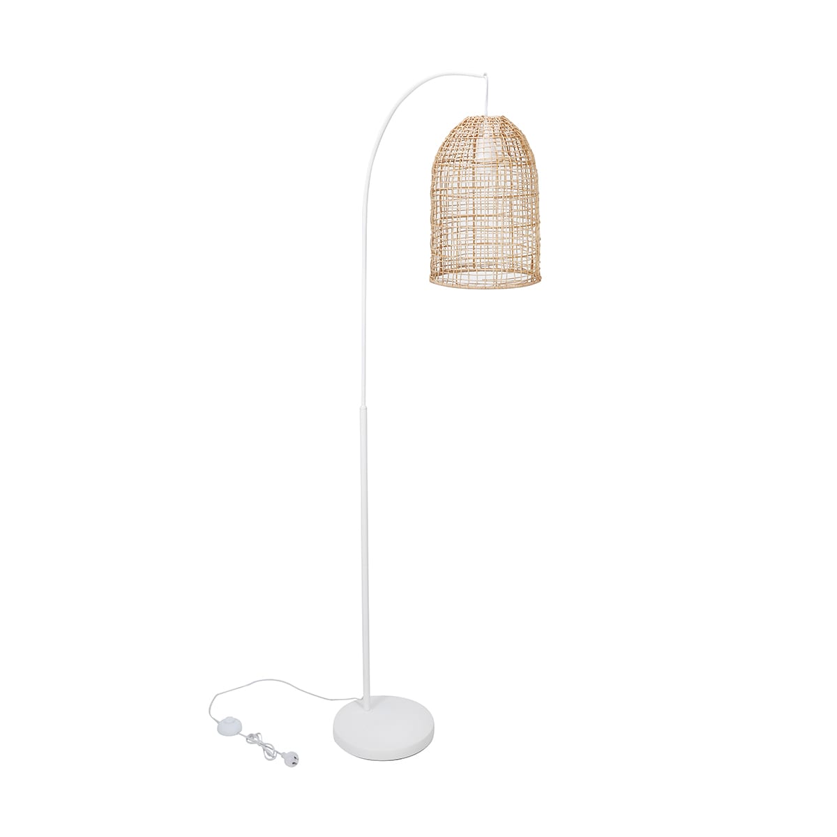 Rattan Shade Floor Lamp Kmart