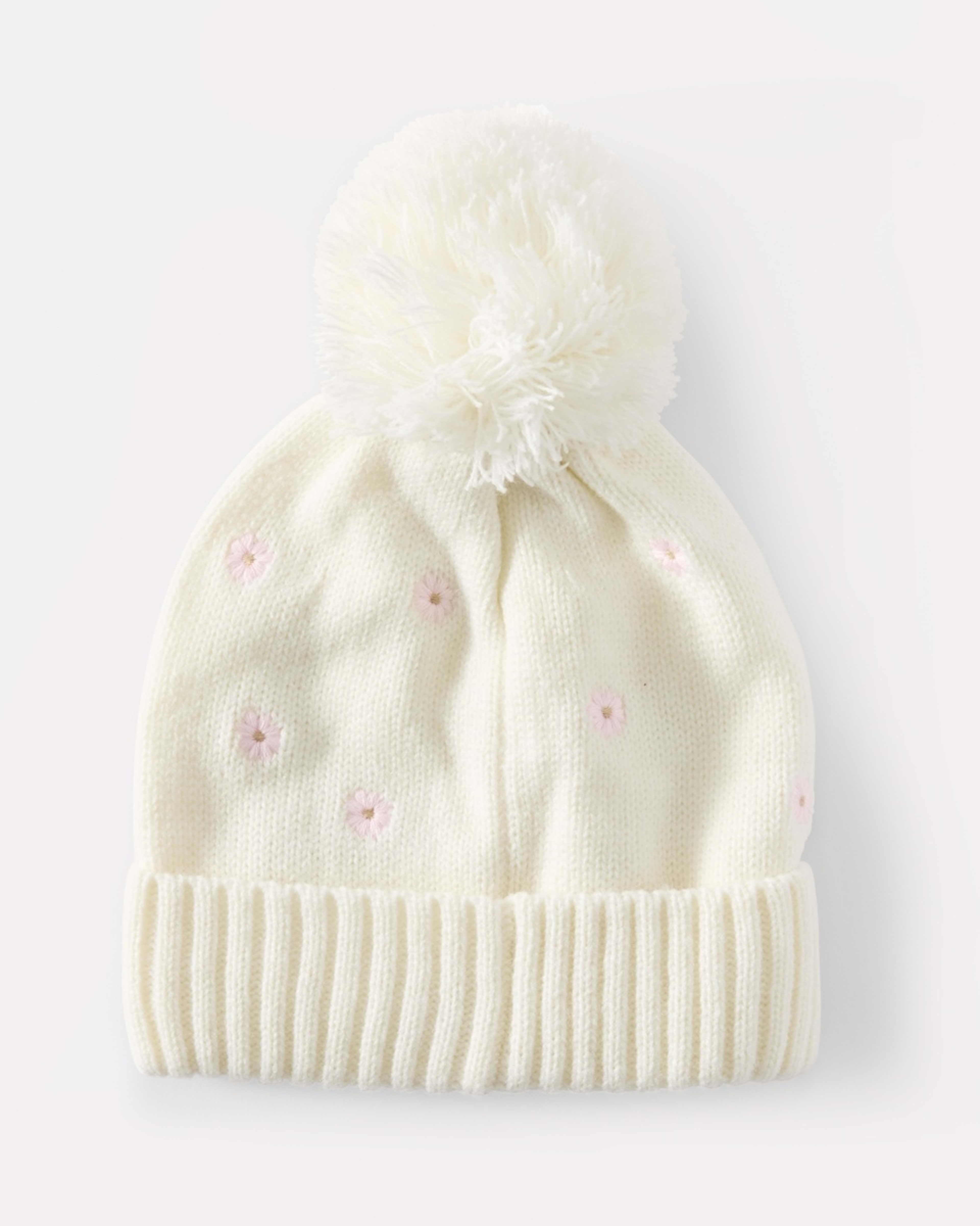2 Embroidery Beanie Floral Embroidery, 2 of 3