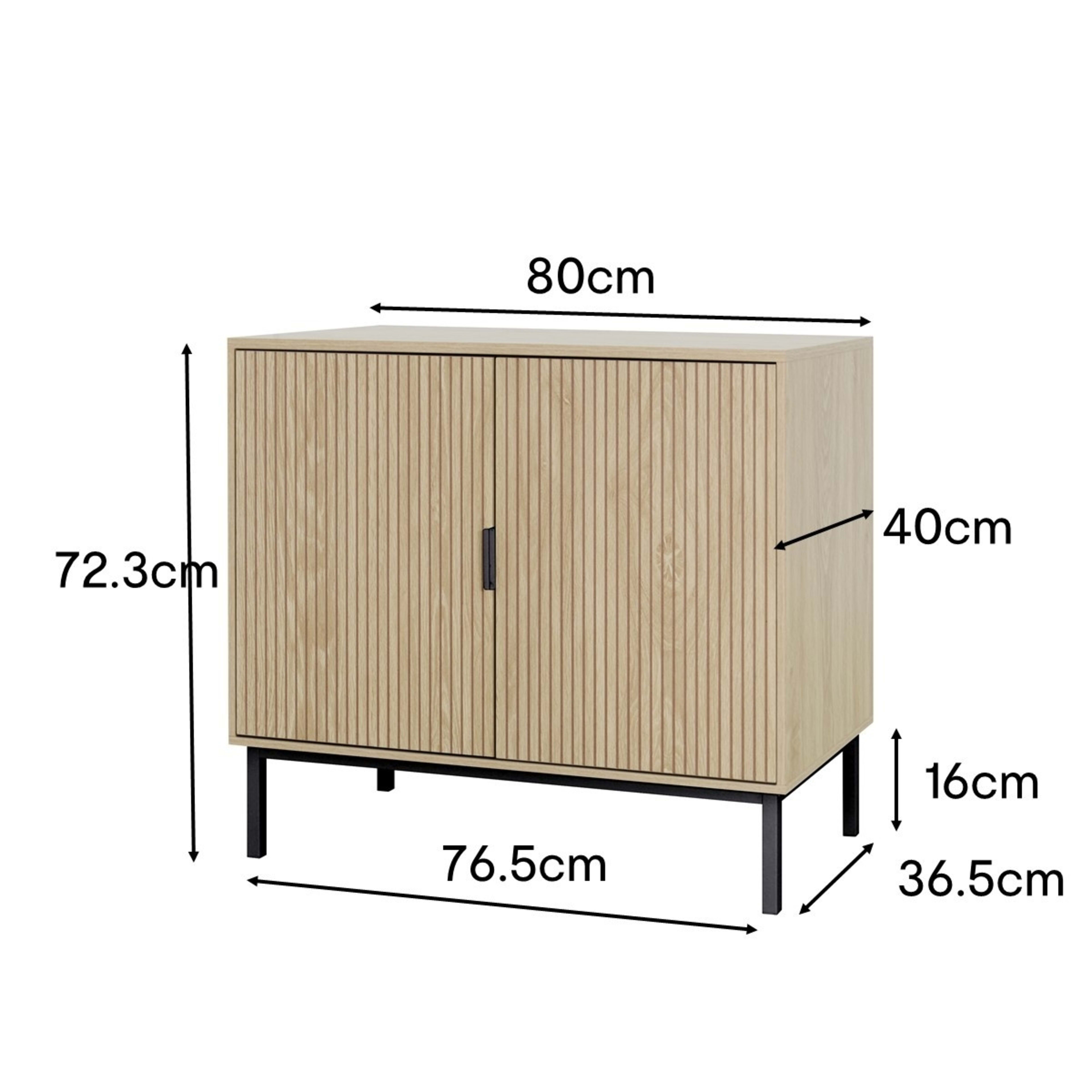 10 Isla Cabinet with Adjustable Shelves, 10 of 10