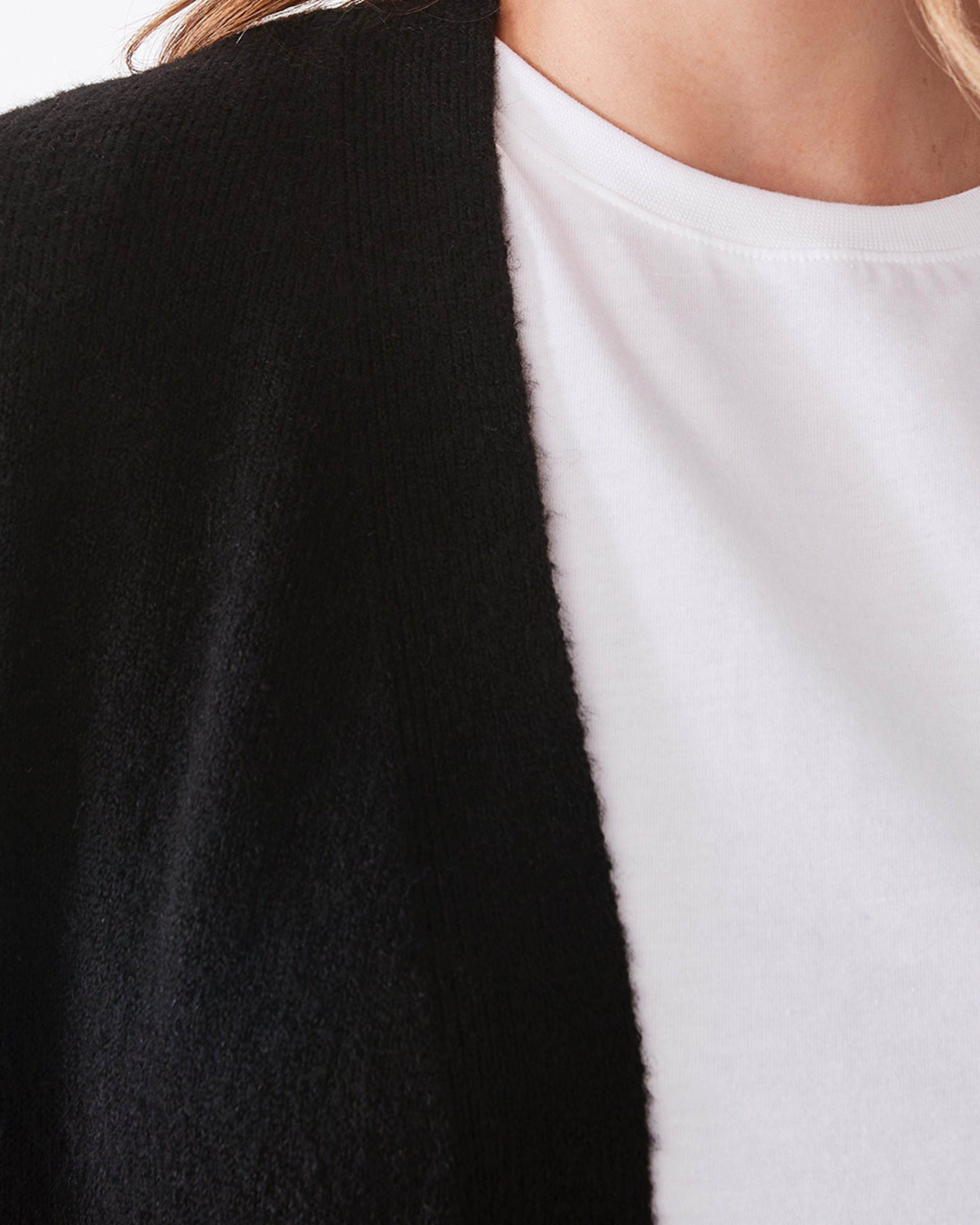 5 Balloon Sleeve Cardigan Black, 5 of 6