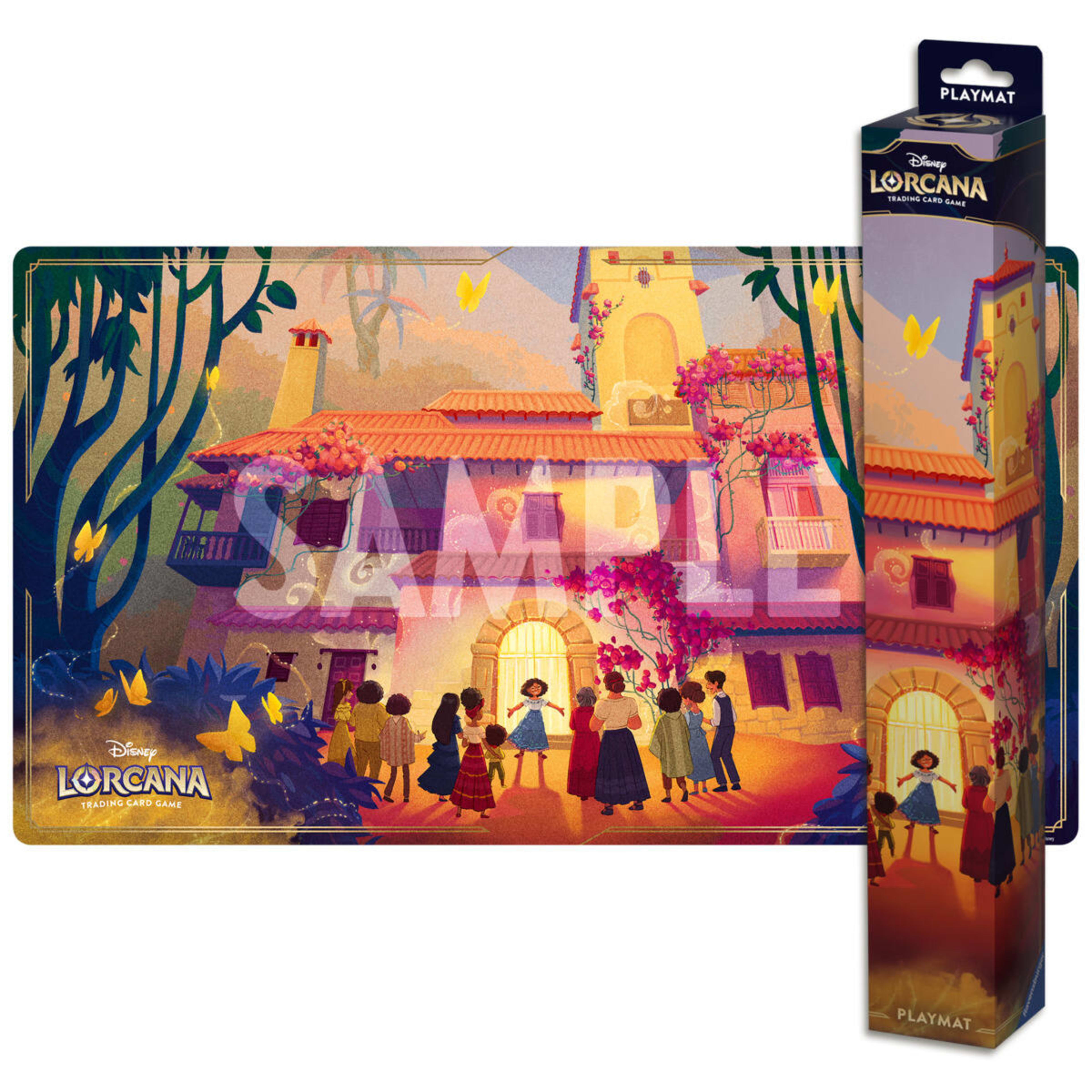 1 Disney Lorcana Trading Card Game: Set 5 Shimmering Skies Playmat - Encanto, 1 of 2