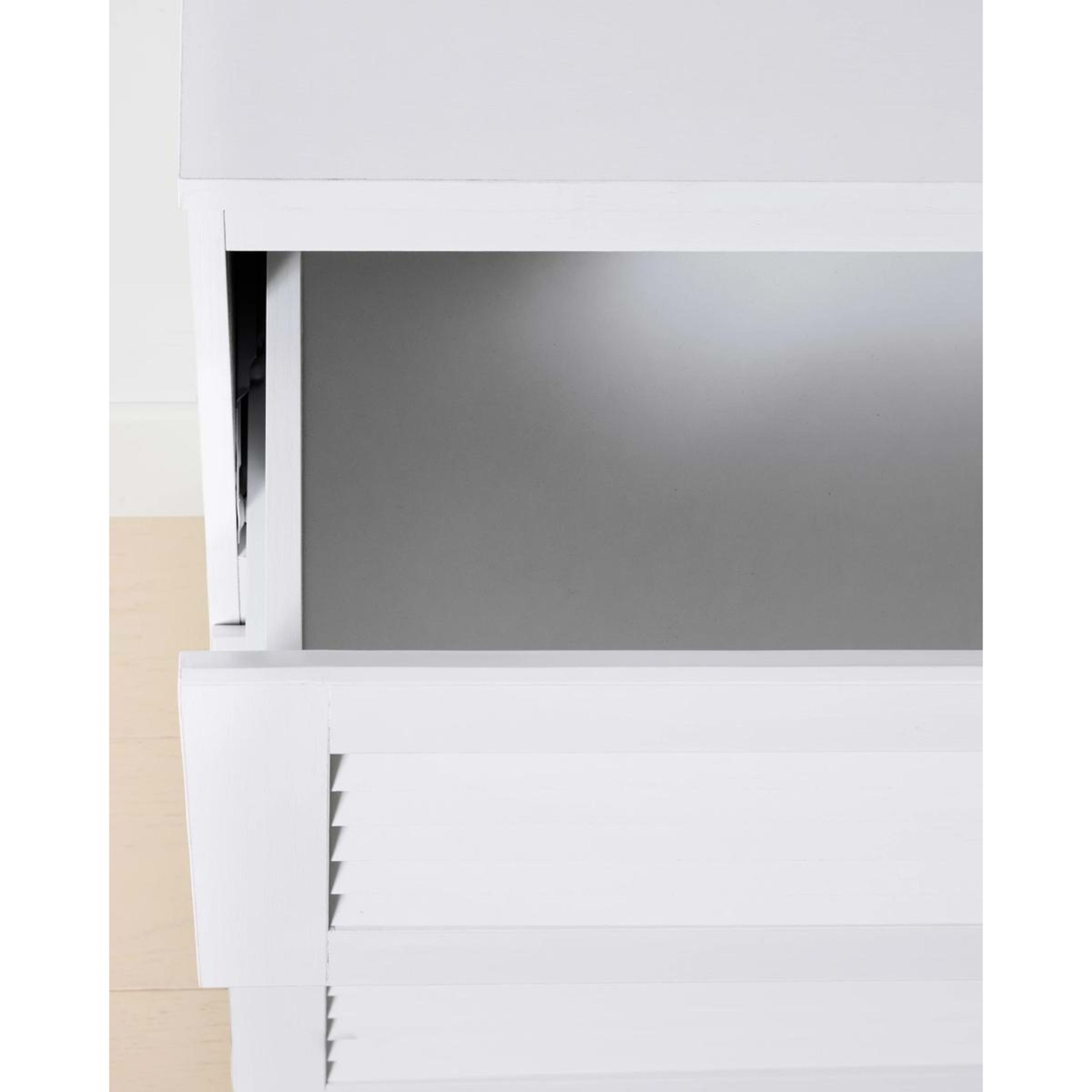 7 Charlie 3 Drawer Chest - White, 7 of 7