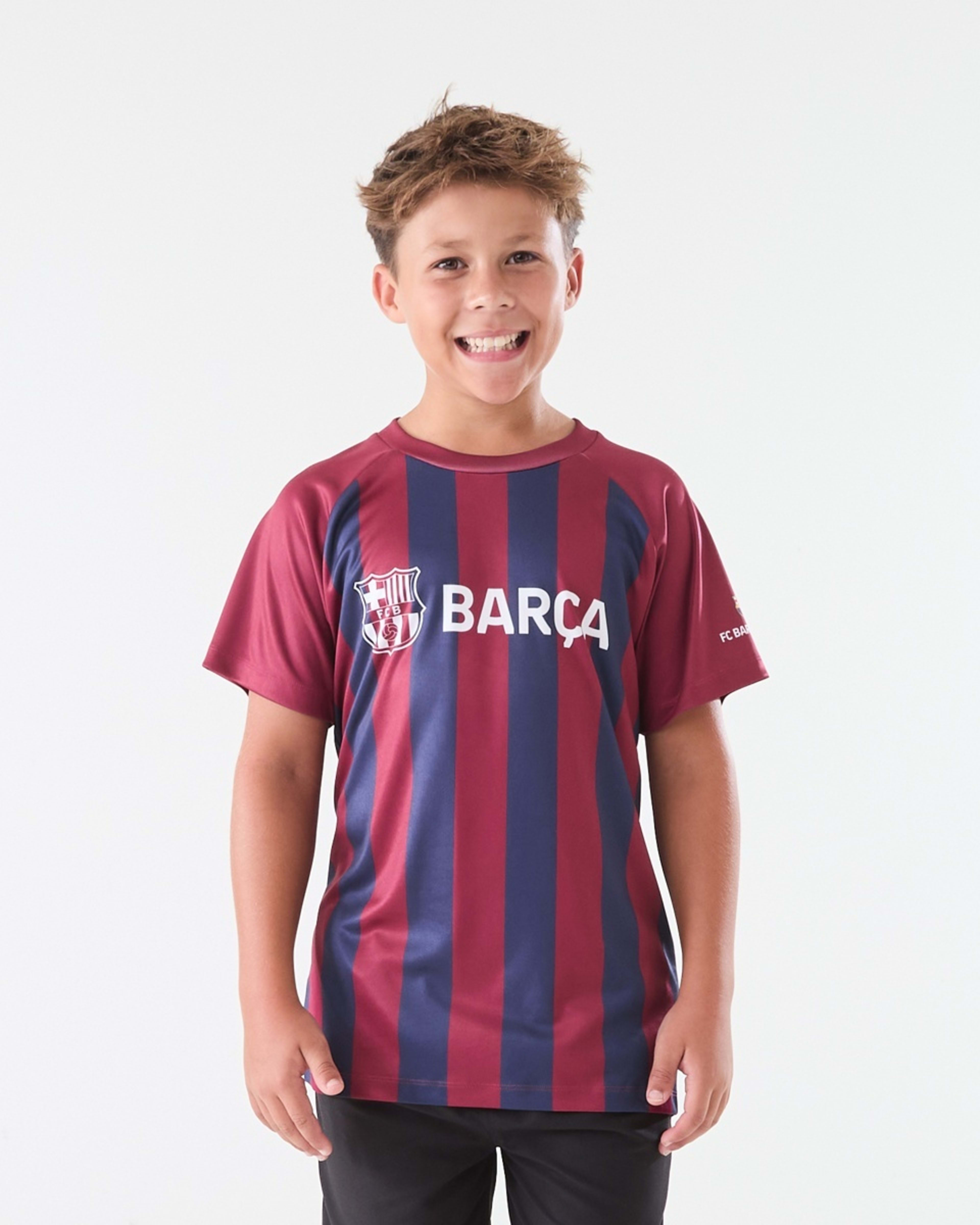 1 Official Youth Barcelona T-shirt Navy, 1 of 7