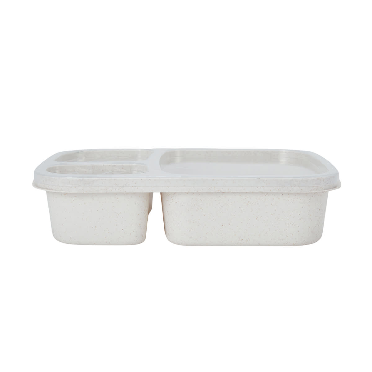 Oatmeal Wheat Straw 3 Section Container Lunch Box Kmart