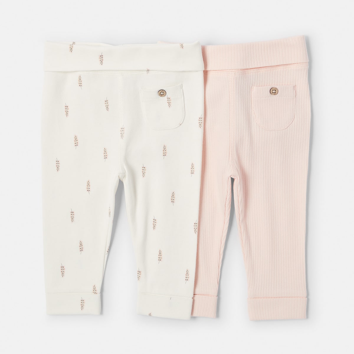 2 Pack Organic Leggings - Kmart