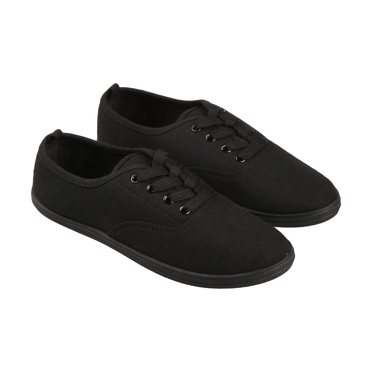 Basic Lace Up Canvas Shoes Kmart