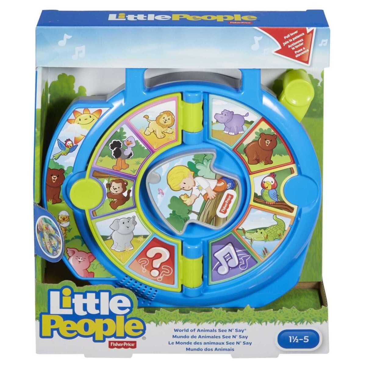 Fisher Price Little People World of Animals See n Say Musical Learning Toy Kmart