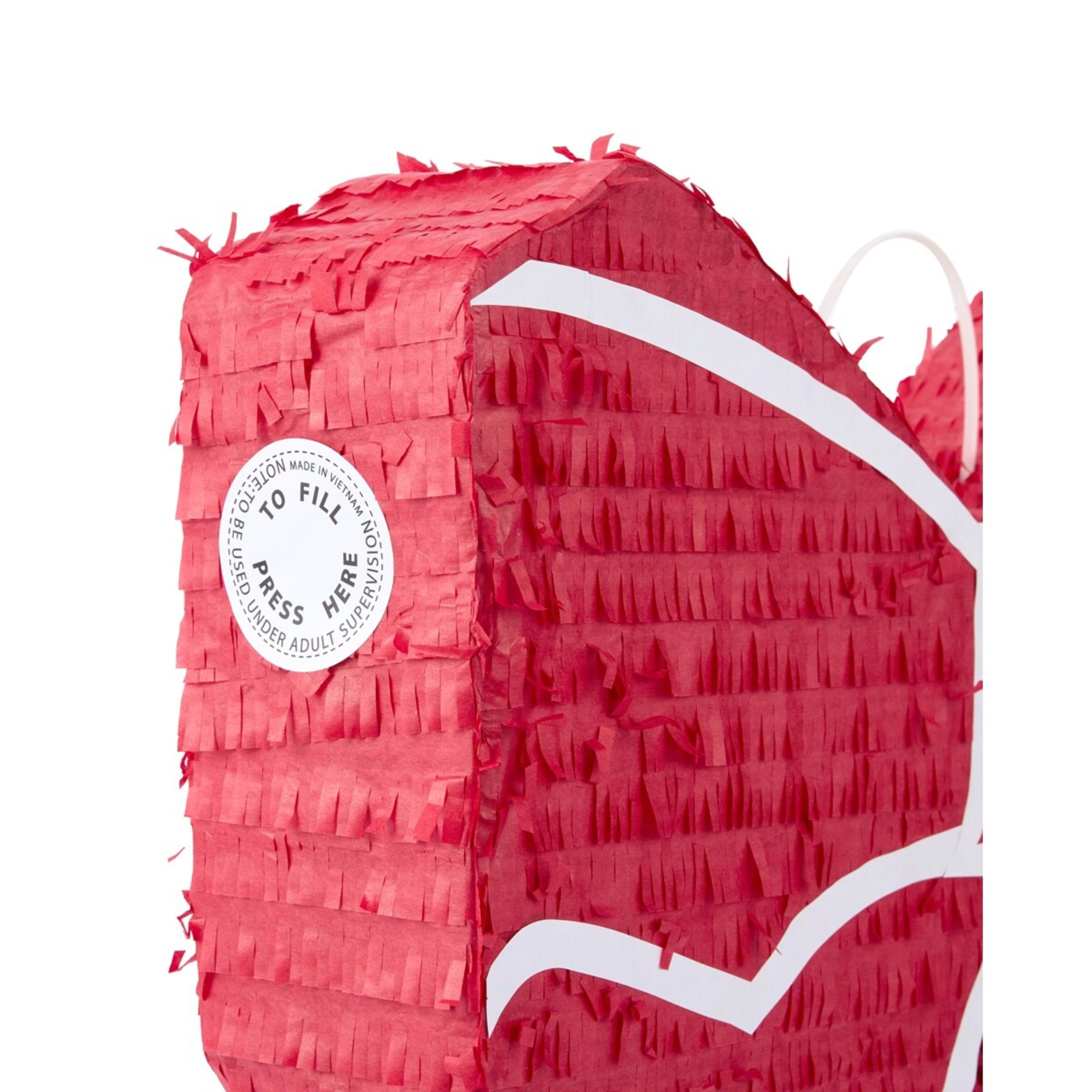 5 Red Bow Pinata, 5 of 6