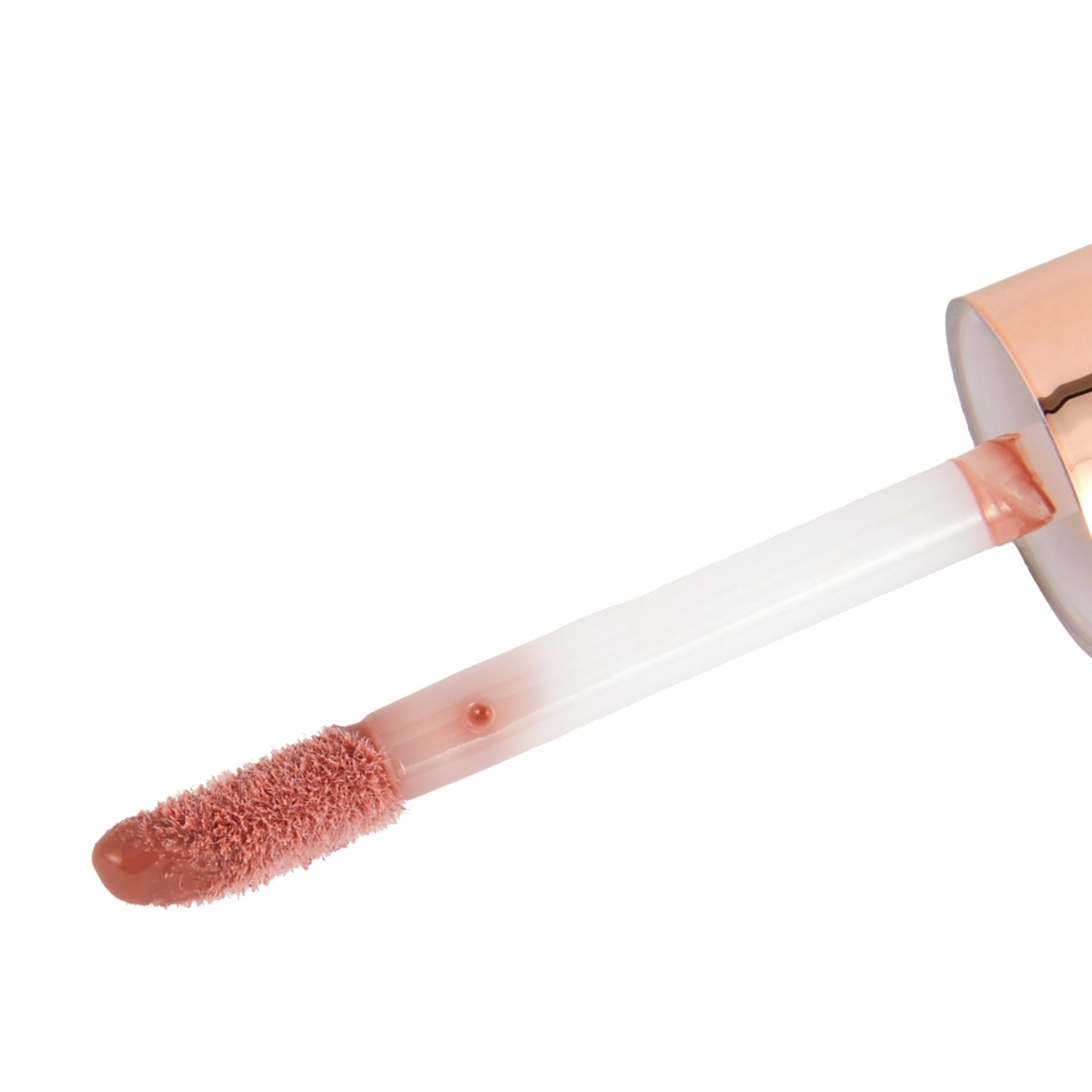 6 OXX Cosmetics Sparkling Rose Glossy Lip Duo - Brown, 6 of 7