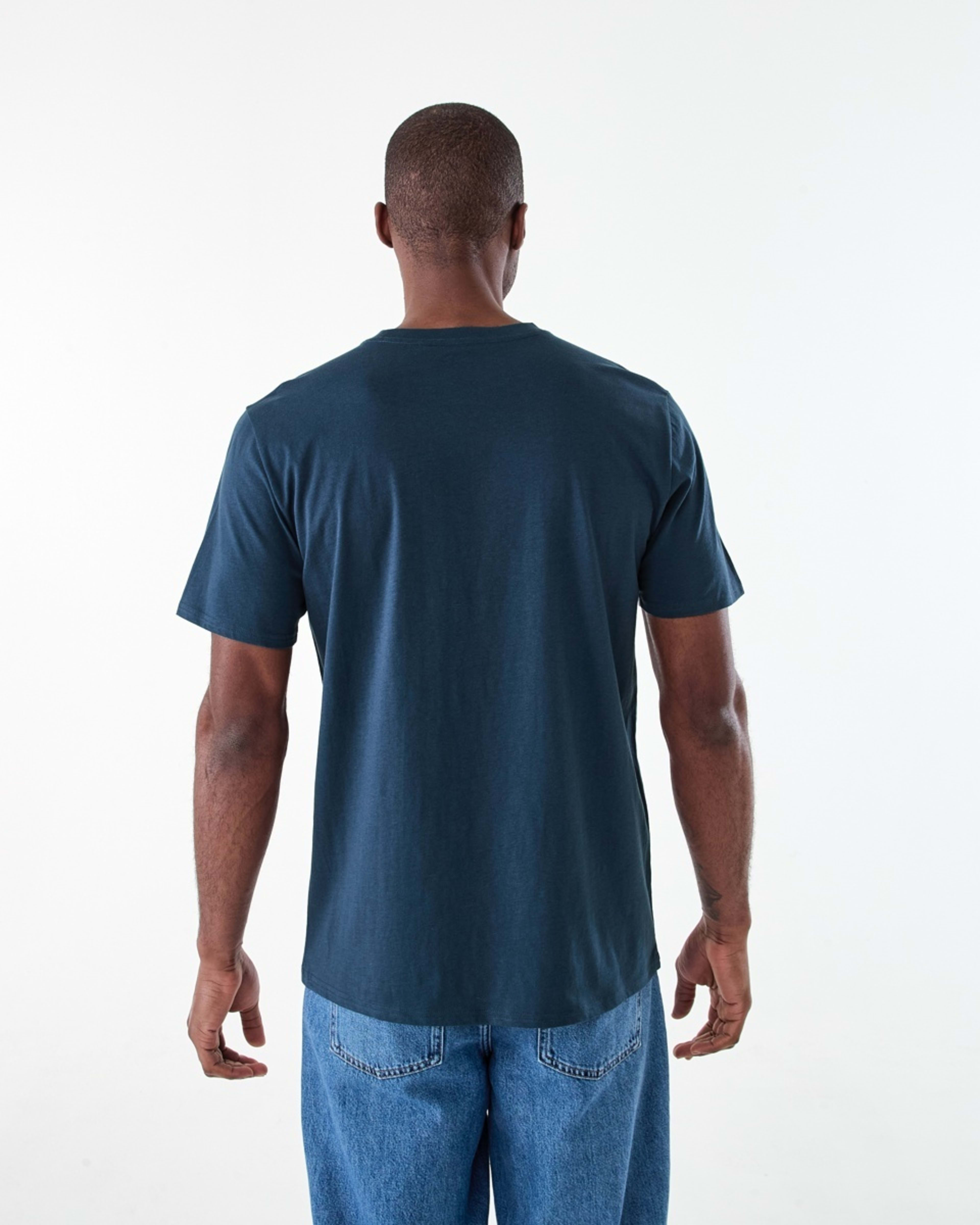 3 Printed T-shirt SPELL NAVY, 3 of 6