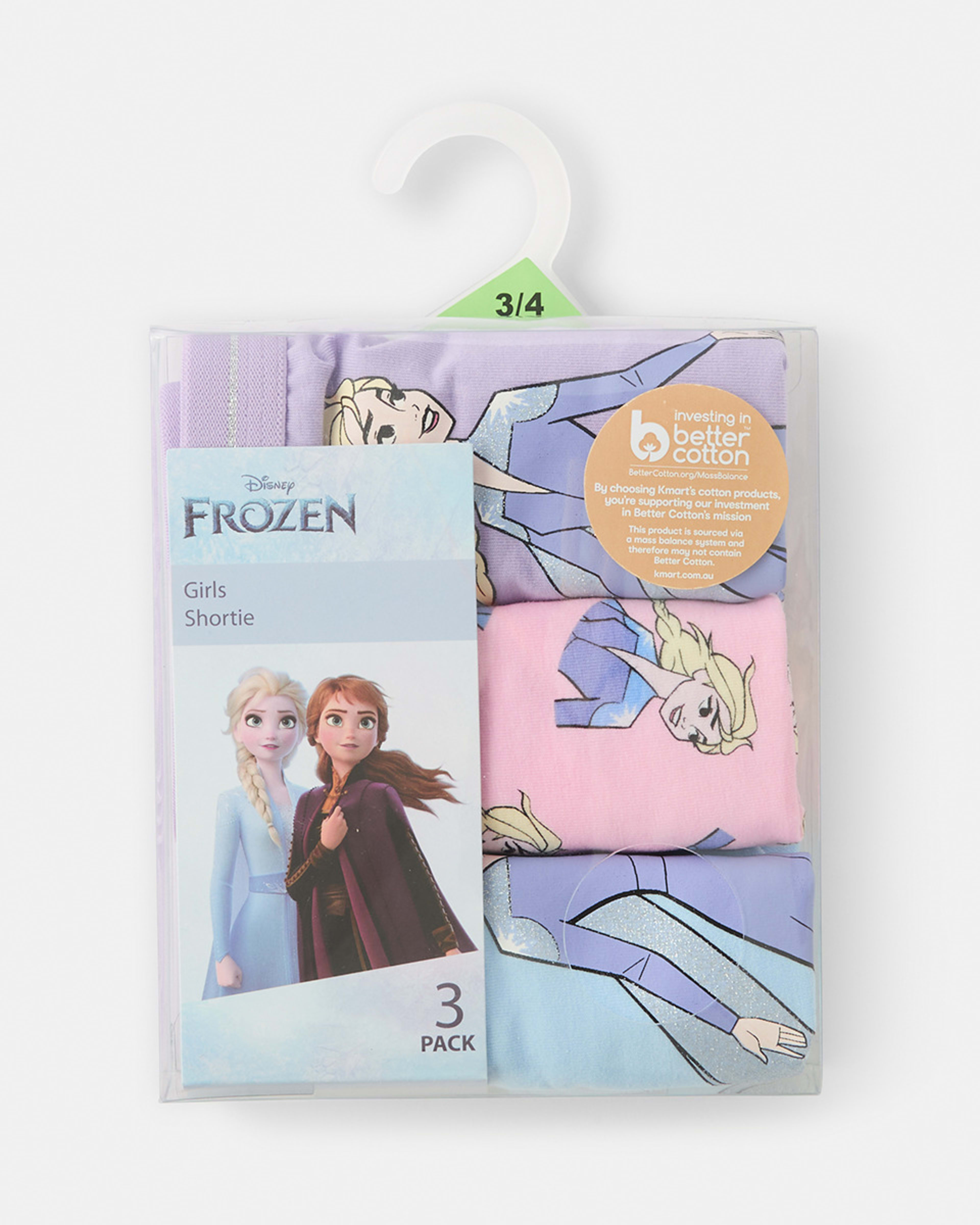 1 3 Pack Frozen License Shorties Frozen