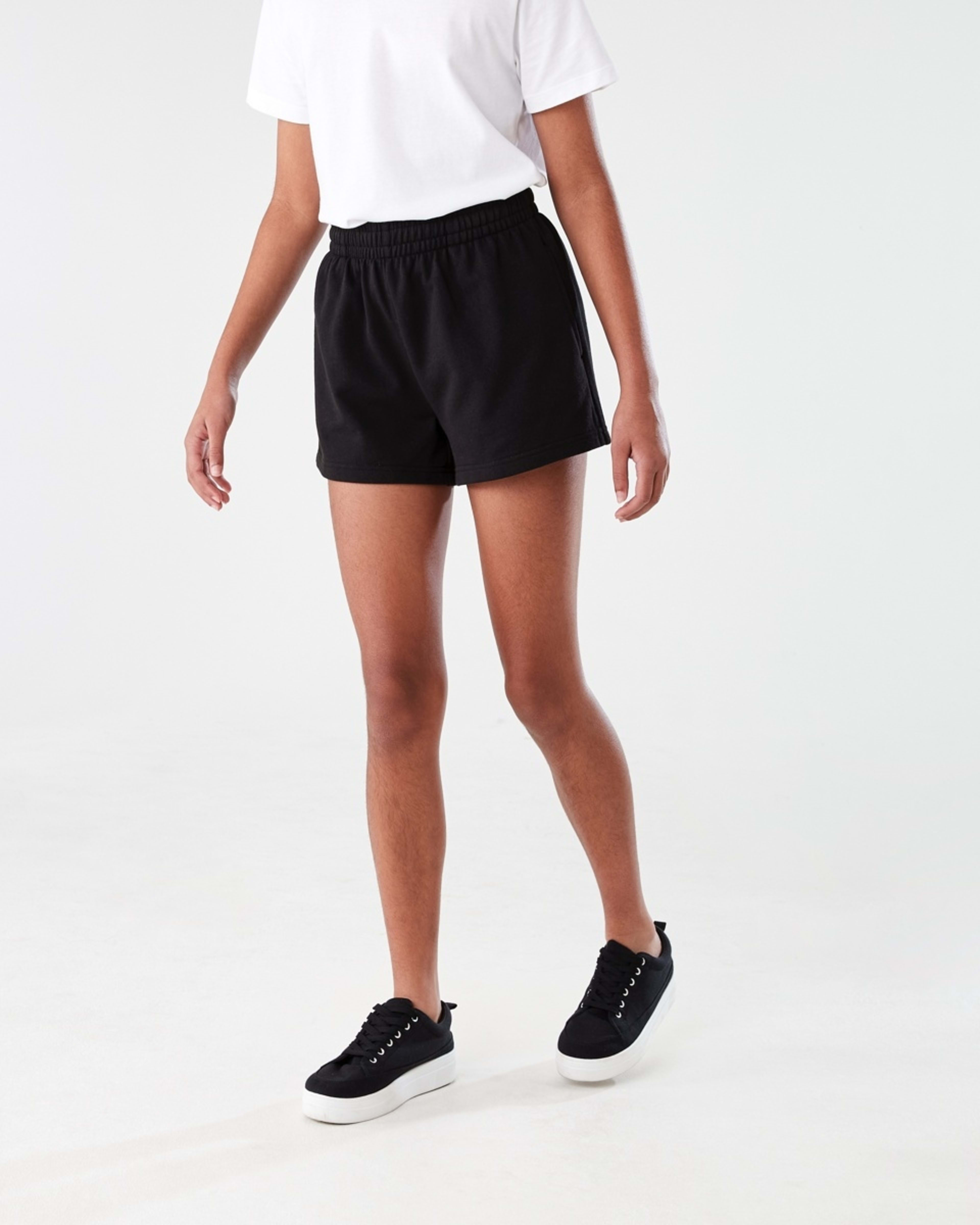 1 French Terry Shorts BLACK, 1 of 6