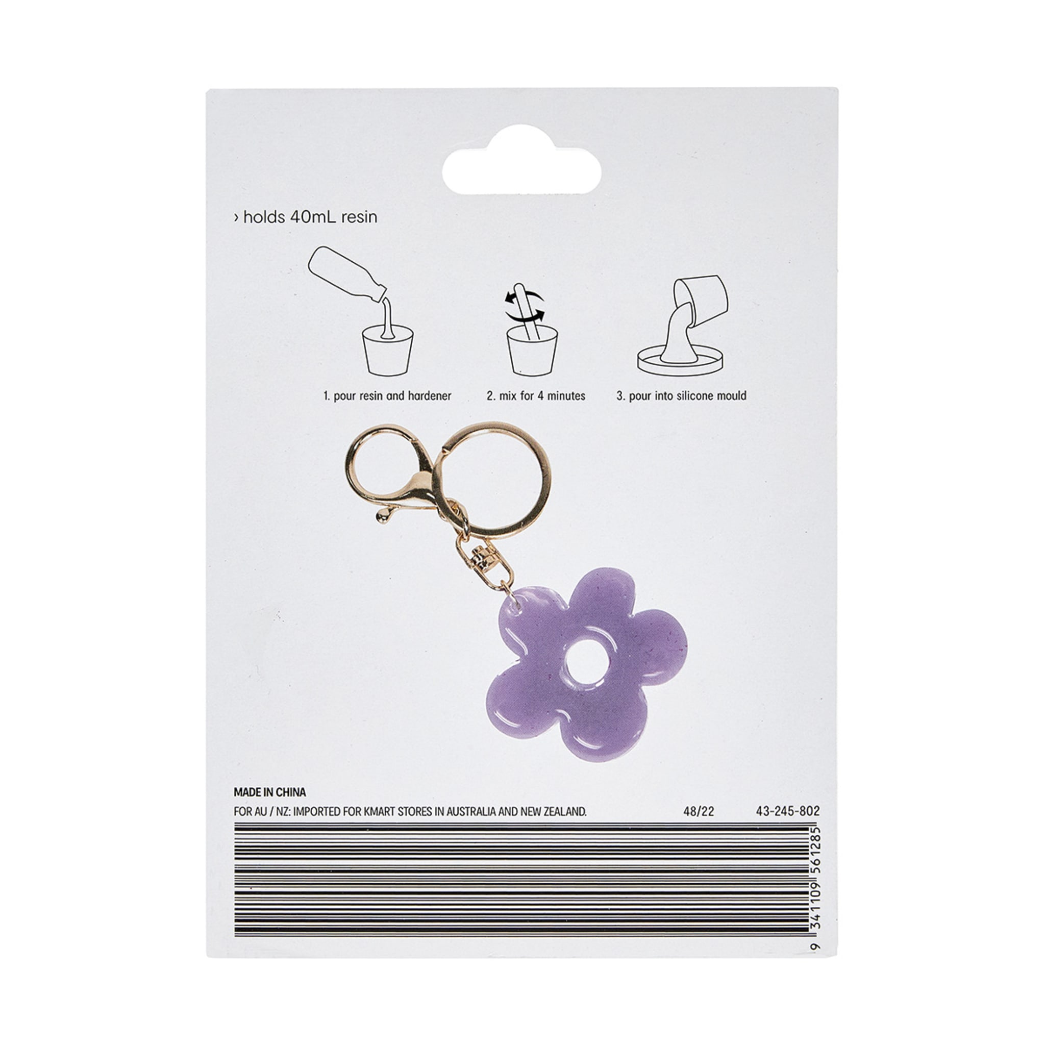 Resin Keyring Mould Kmart