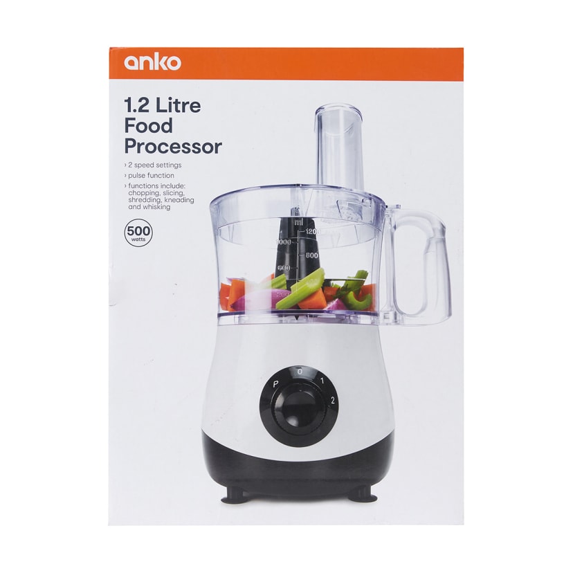 1.2L Food Processor Kmart