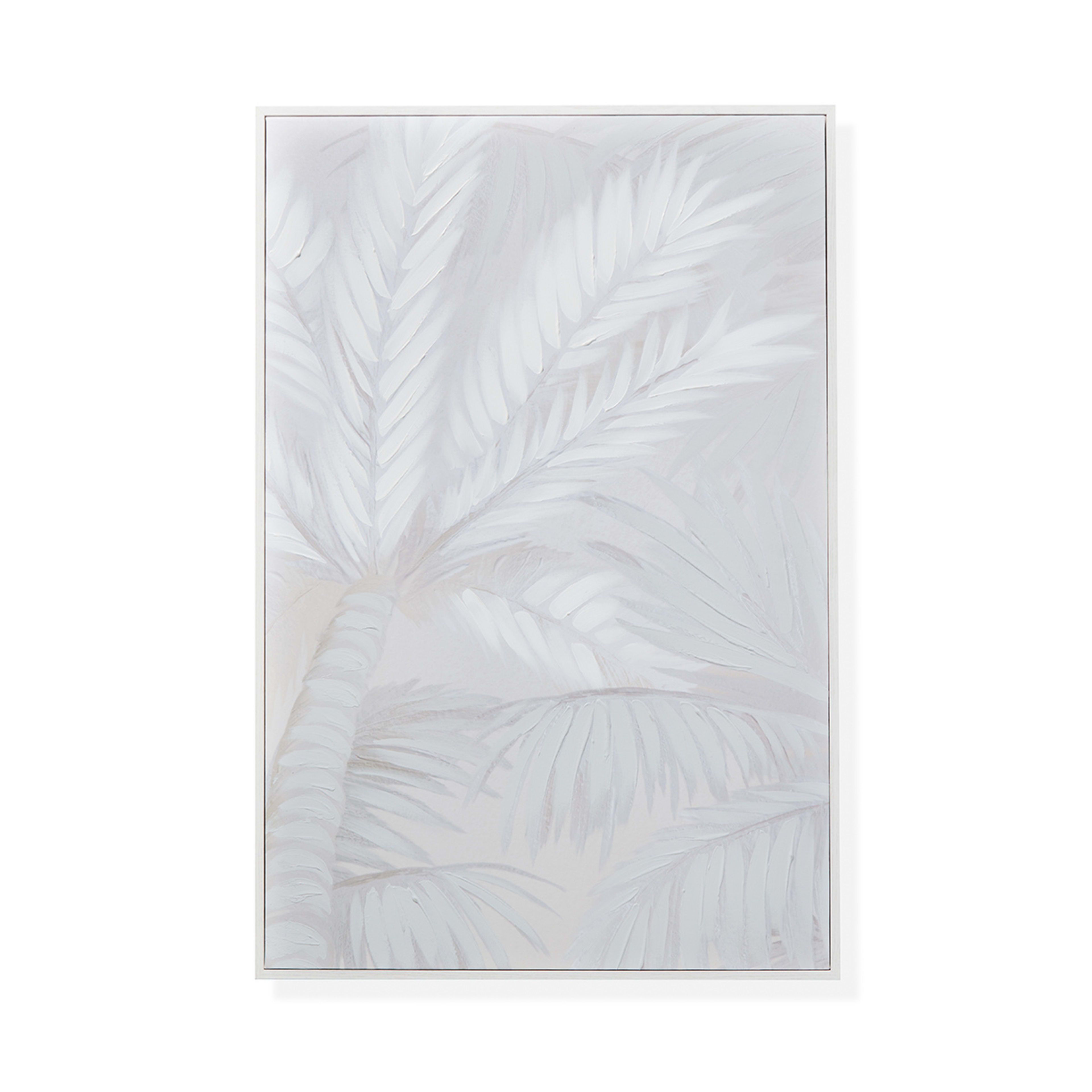 Textured Palm Framed Print Kmart