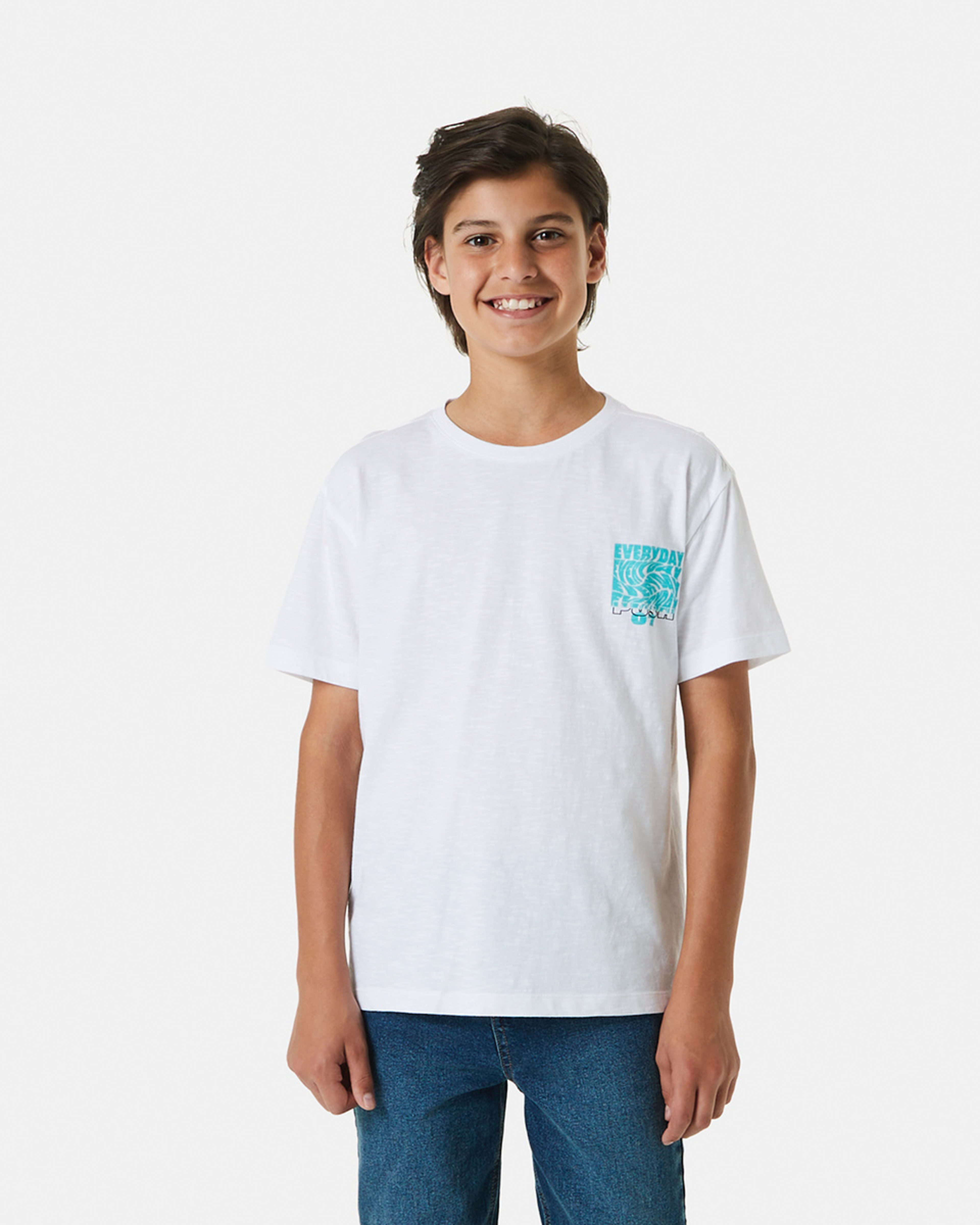 Short Sleeve Back Print T-shirt - Kmart