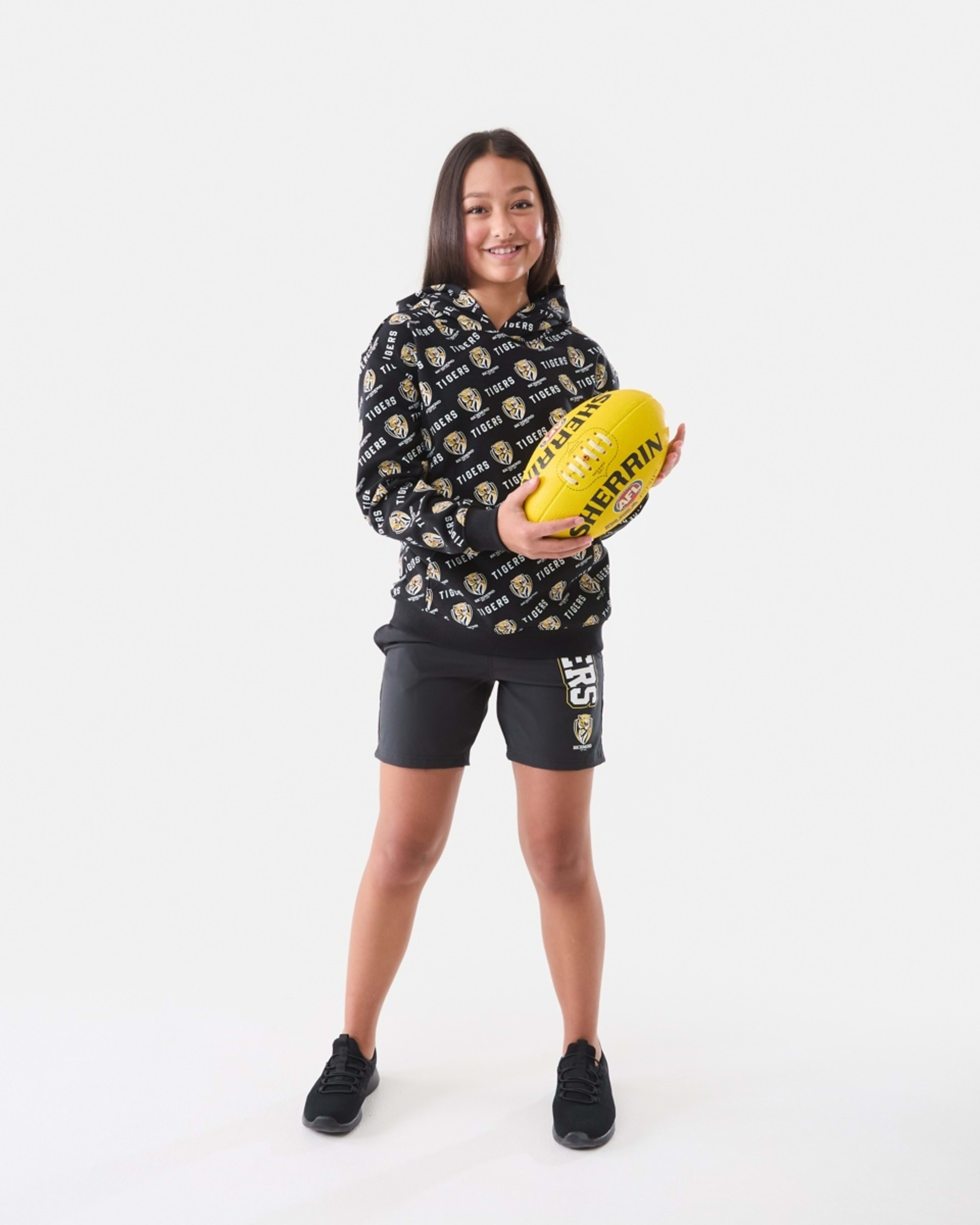 2 Official AFL Kids All Over Print Hoodie Richmond, 2 of 10