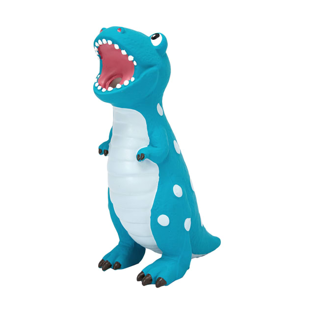 Pet Toy Squeaky Latex Dino Kmart