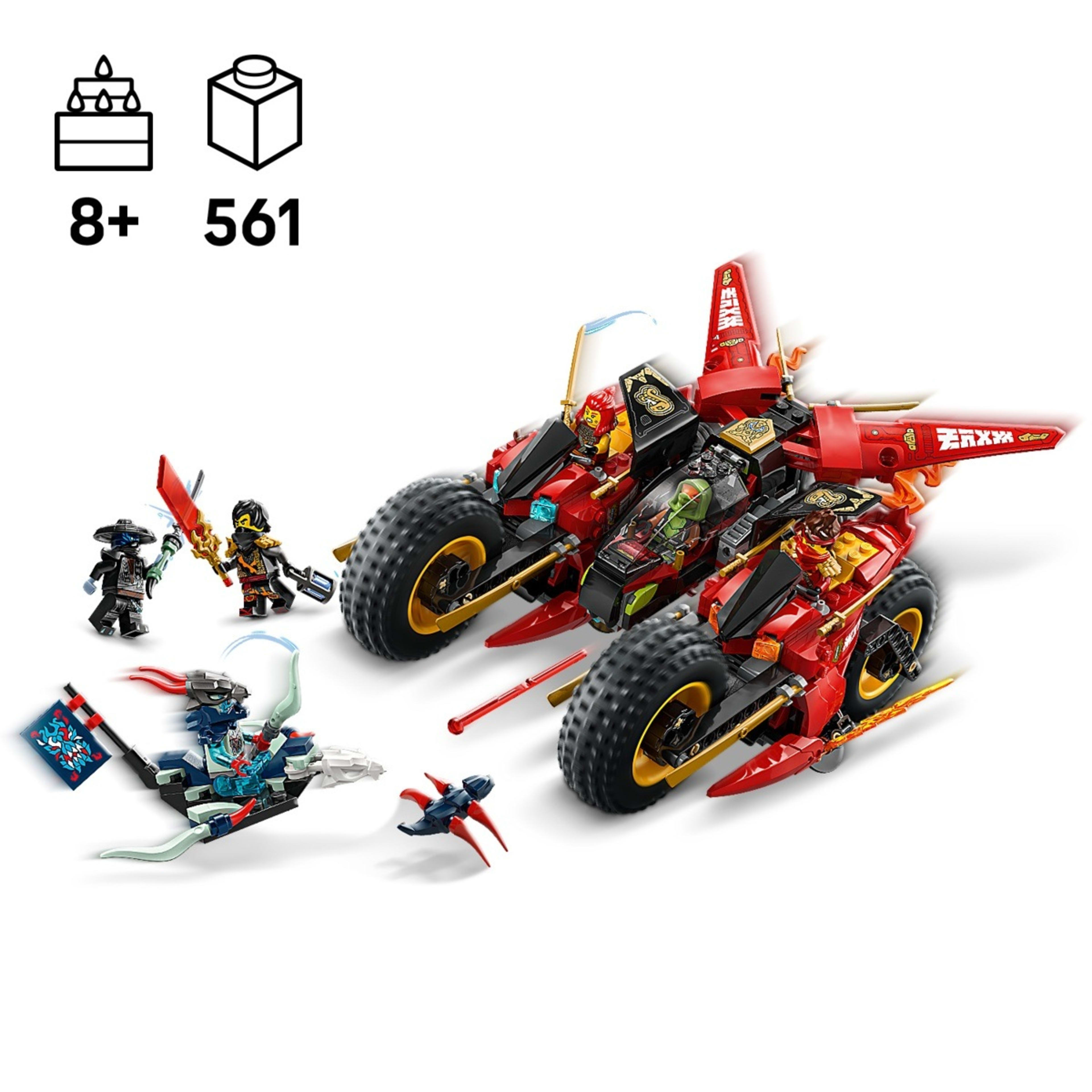 7 LEGO NINJAGO Ninja Combat Vehicle 71844, 7 of 8