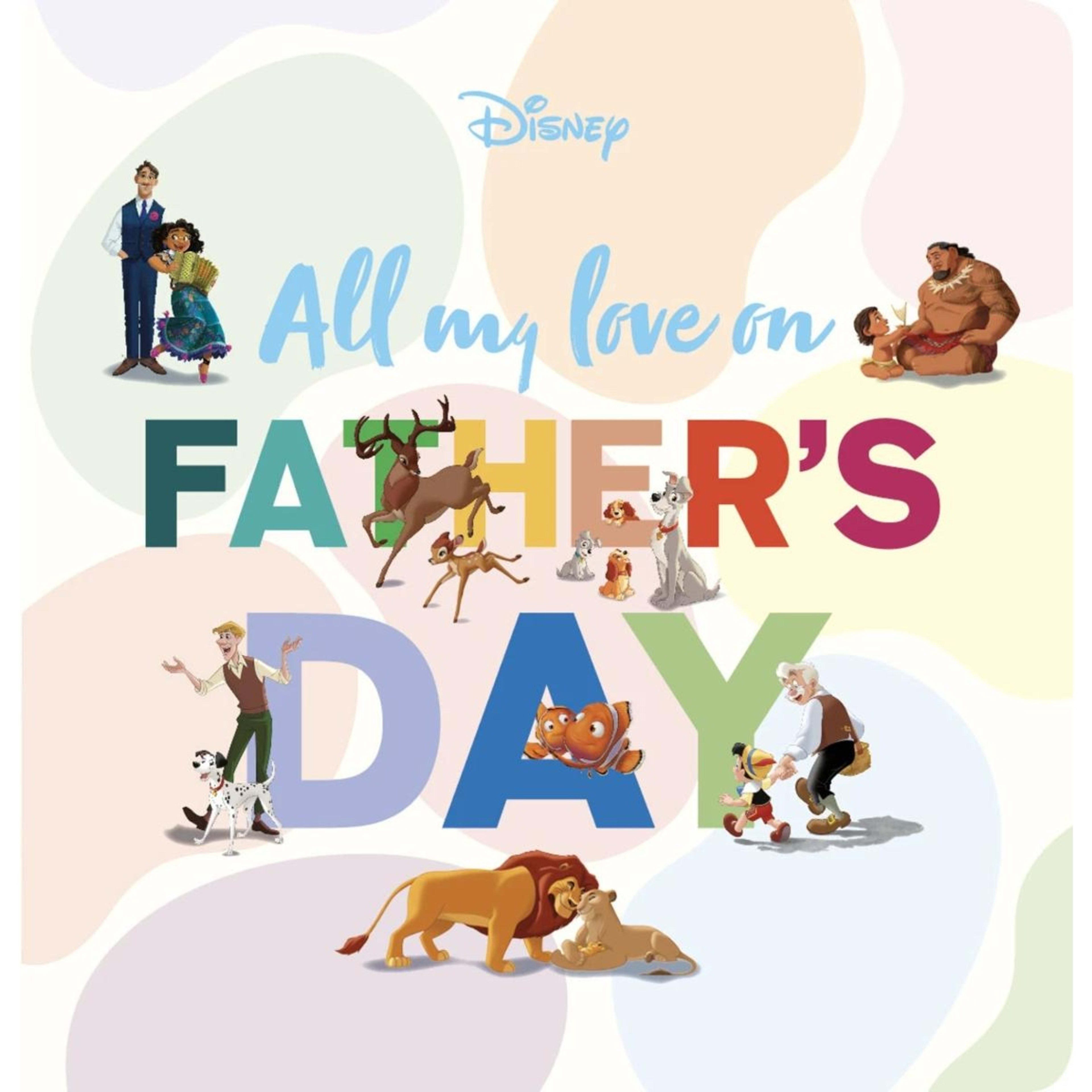 1 Disney All My Love on Father's Day - Book