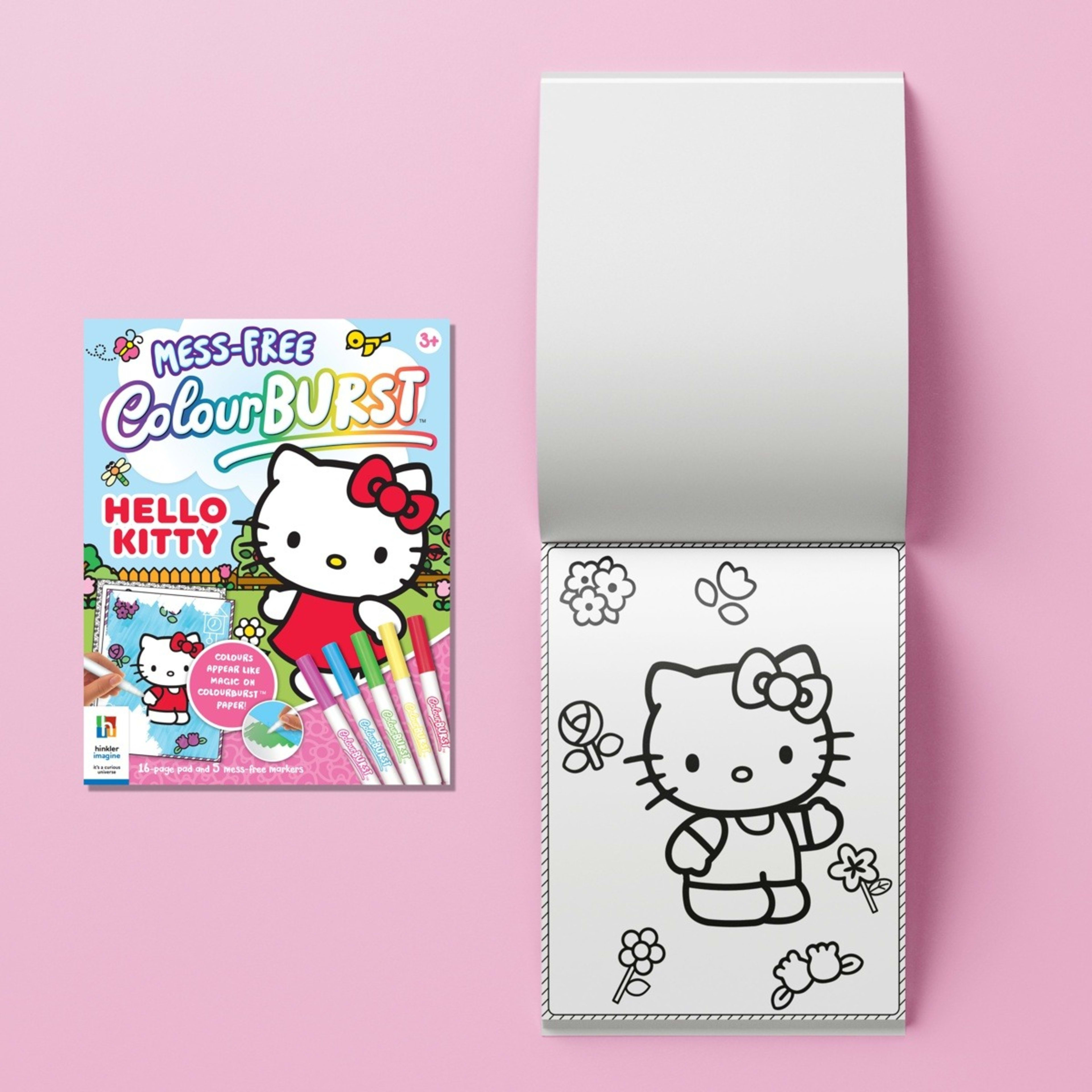 3 INKredibles Hello Kitty Mess-Free Activity Kit - Book, 3 of 9