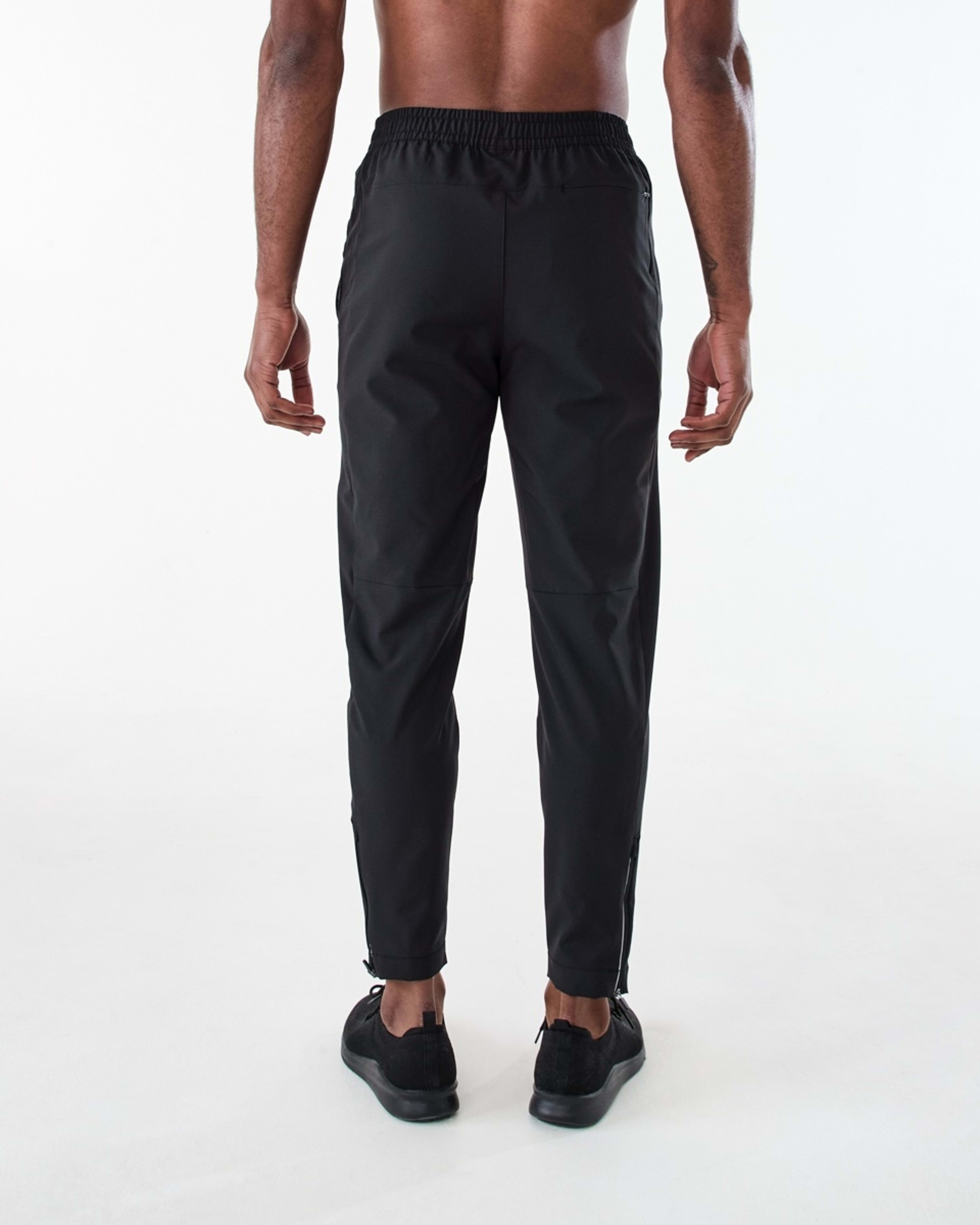3 Active Mens Stretch Woven Joggers BLACK, 3 of 7