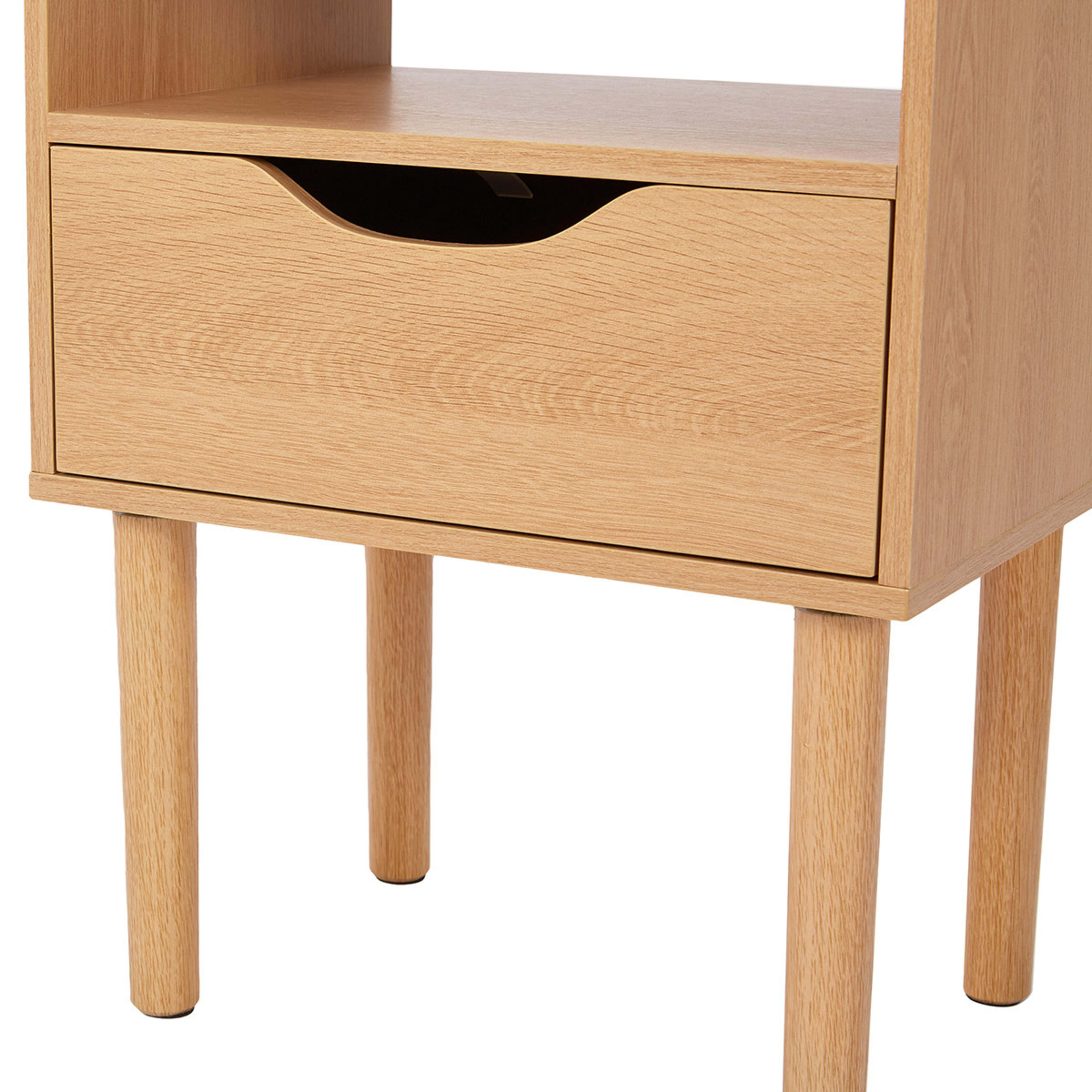 Oak Look Bedside Table Kmart