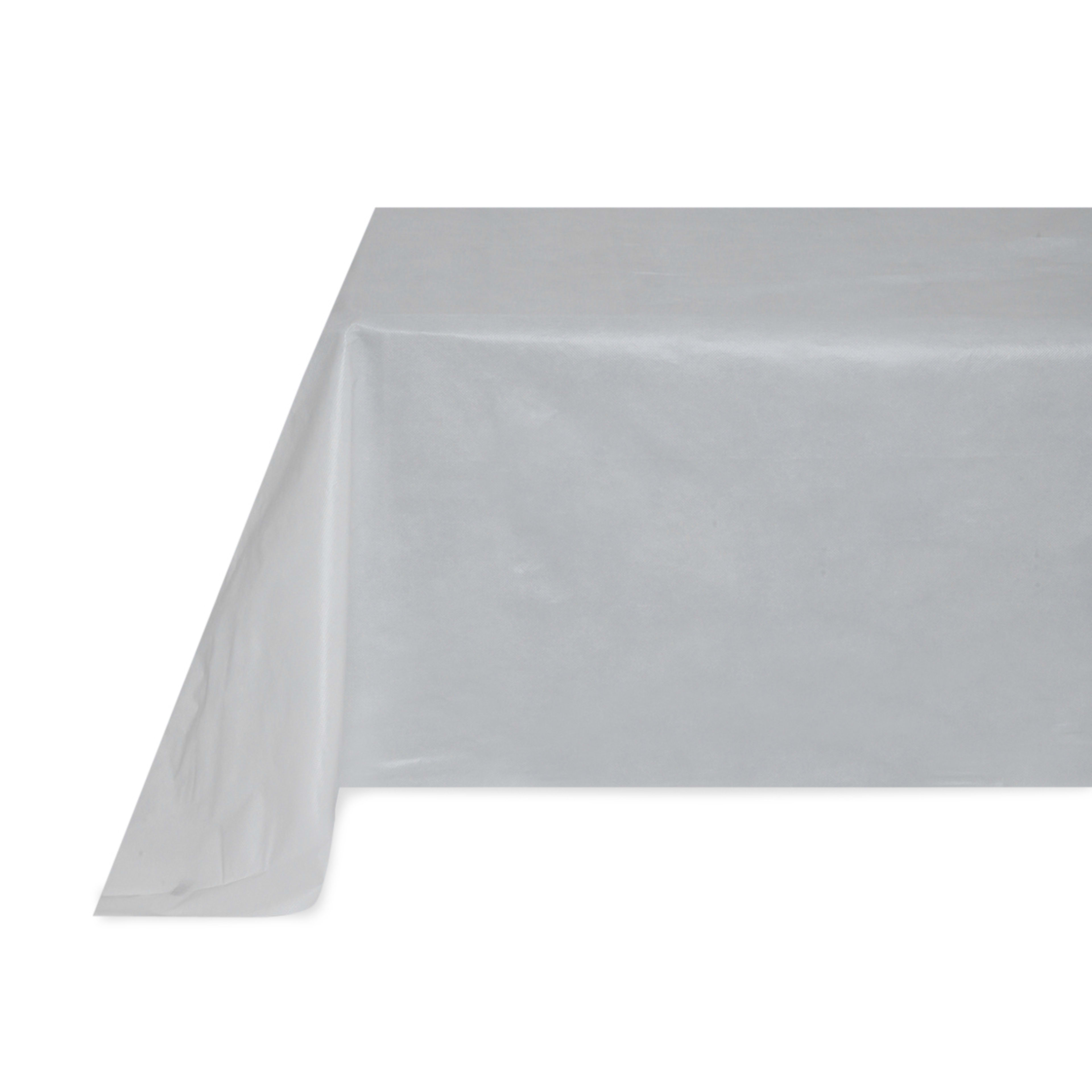 1 Reusable Heavy Duty White Tablecover, 1 of 3