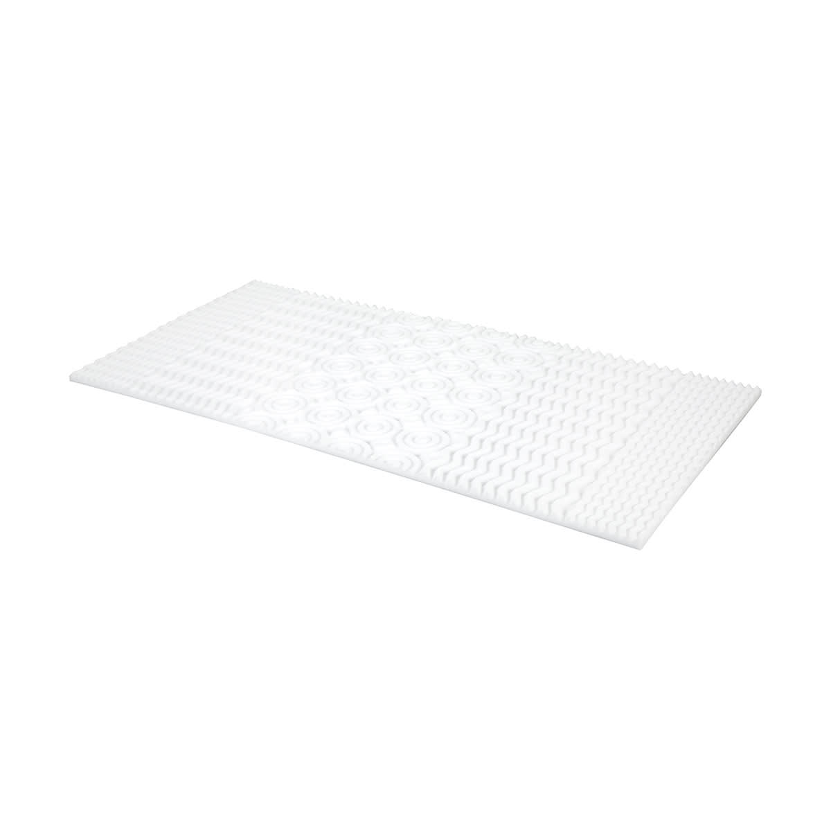 MultiZone Underlay Single Bed, White Kmart NZ