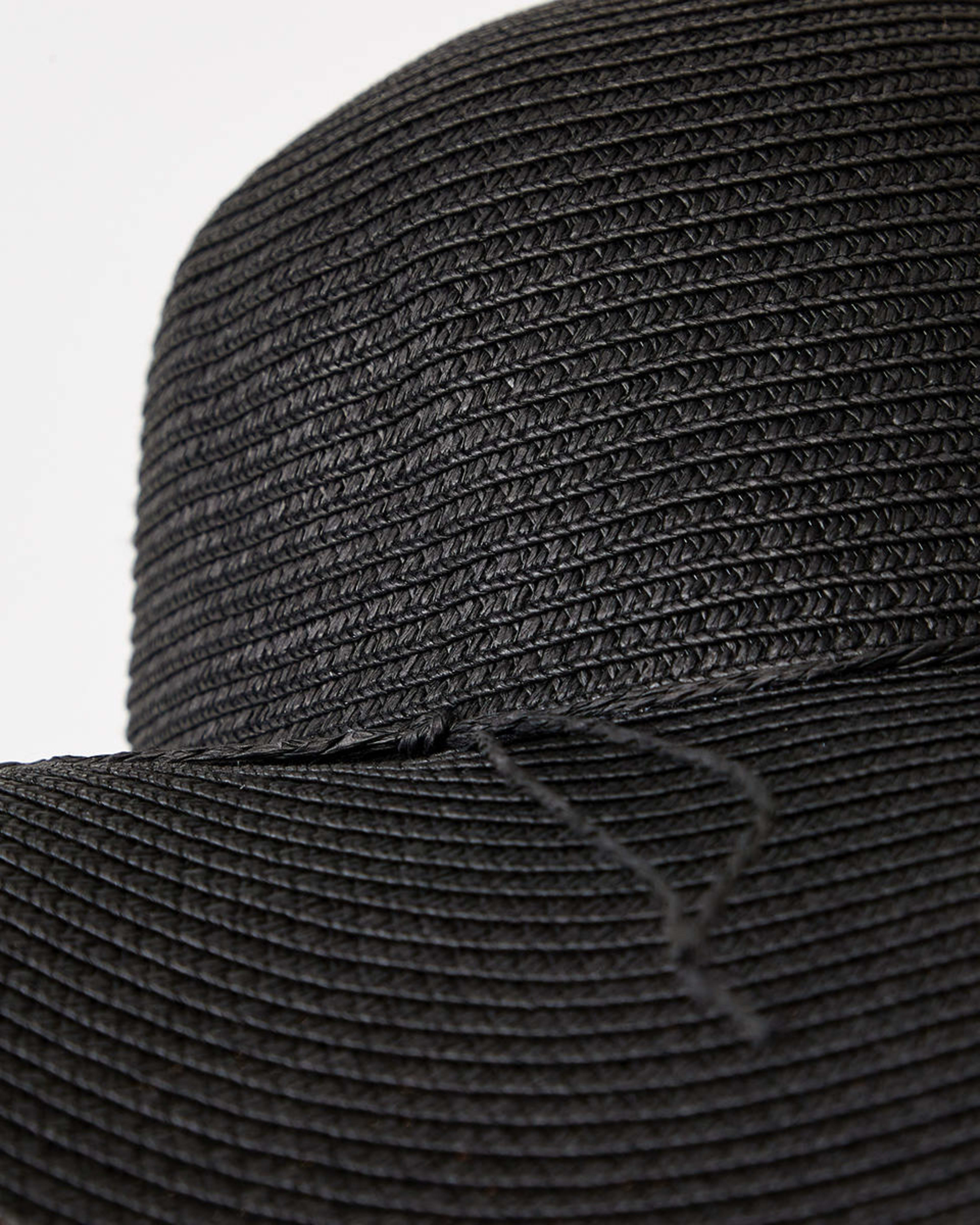 5 Basic Wide Brim Hat Black, 5 of 5
