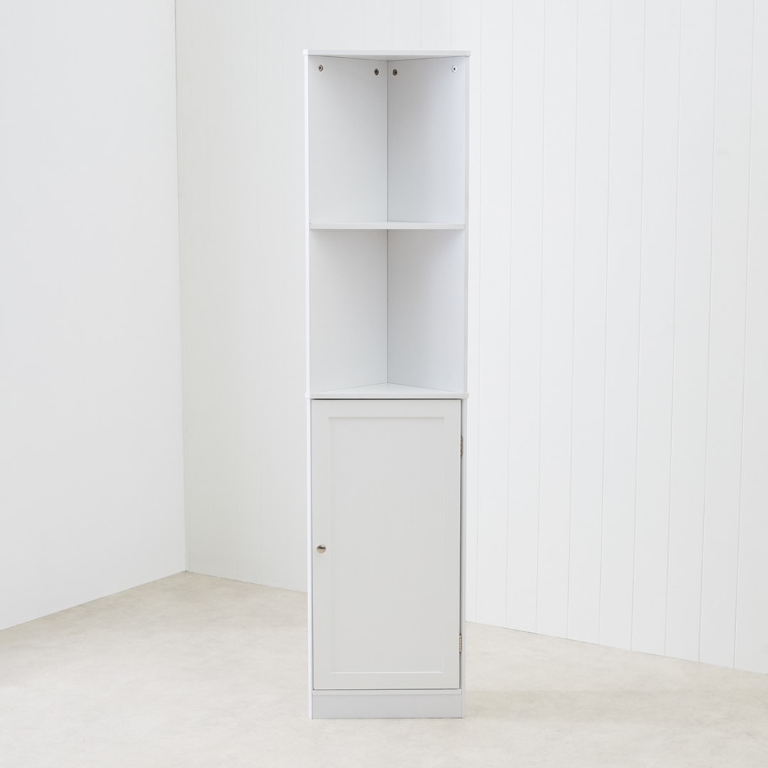 Panelled Corner Storage Unit Kmart