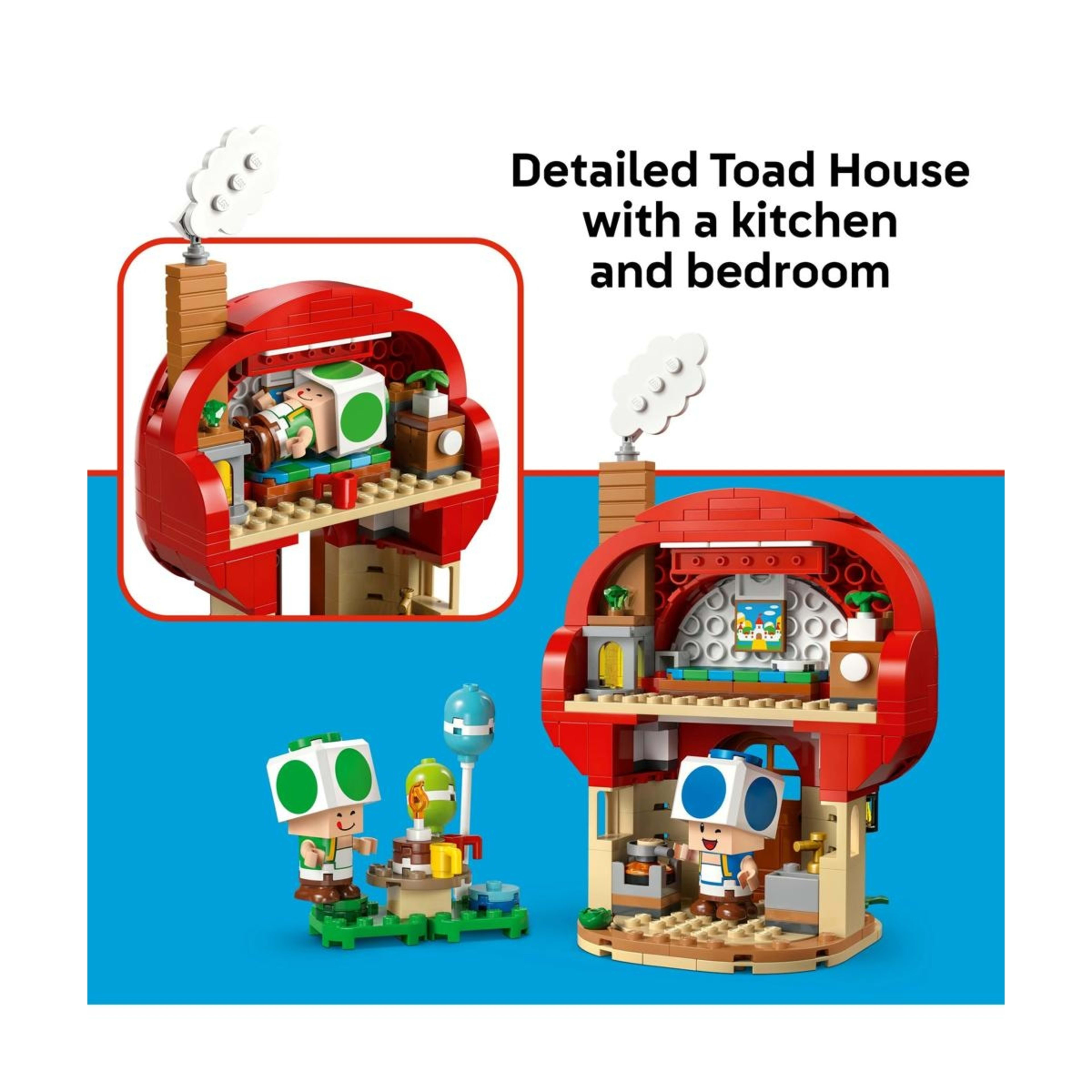 4 LEGO Super Mario Party at Toad's House 72041, 4 of 10
