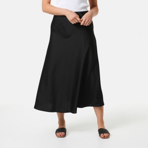 Satin A-Line Skirt - Kmart