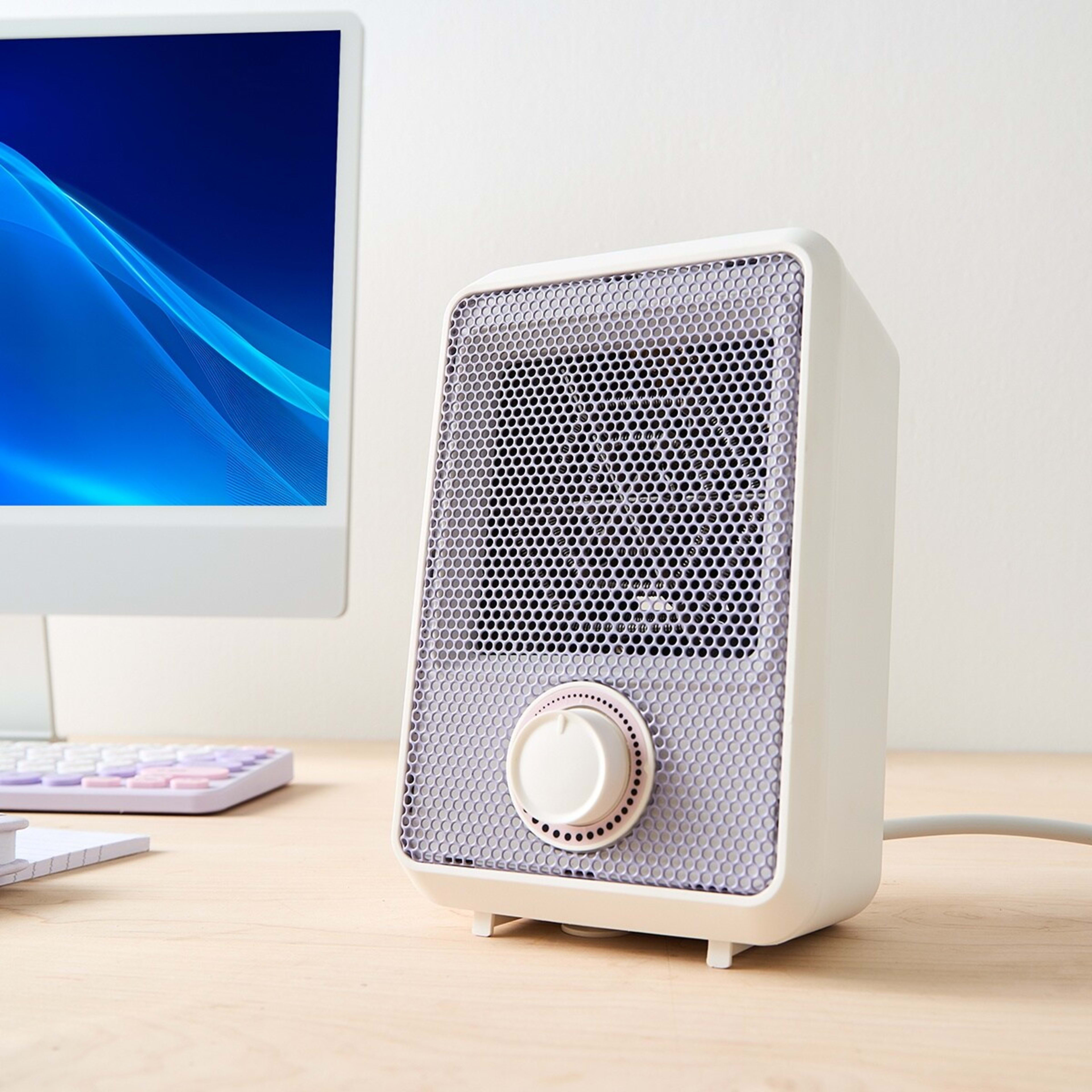 2 Desktop Heater - Purple, 2 of 8
