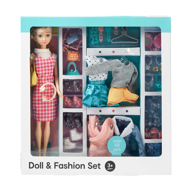 Doll & Fashion Set Kmart