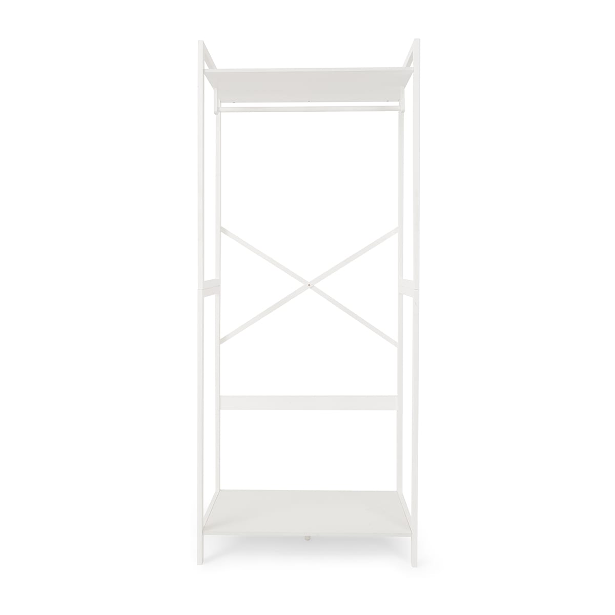 White Bamboo Garment Rack Kmart