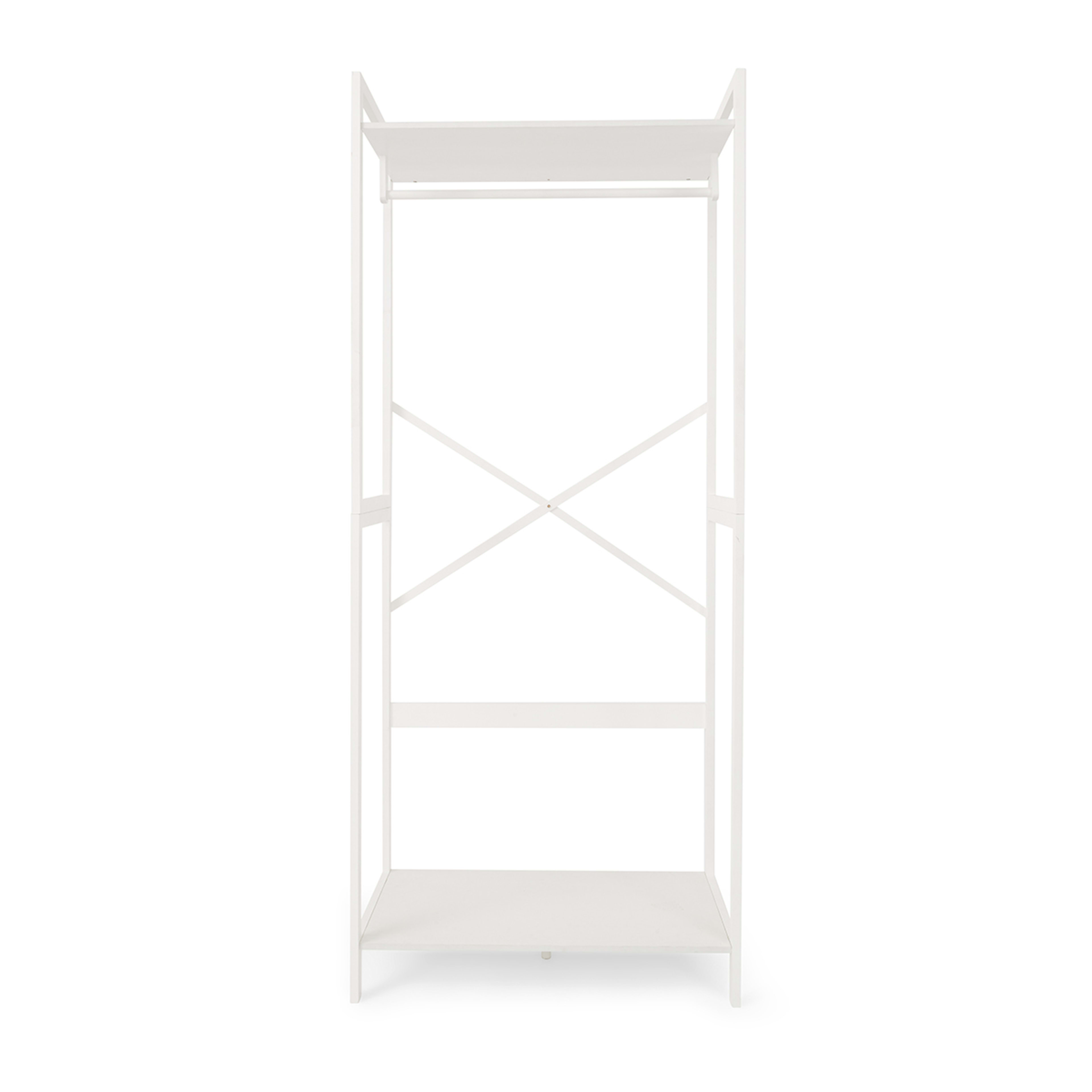 White Bamboo Garment Rack Kmart