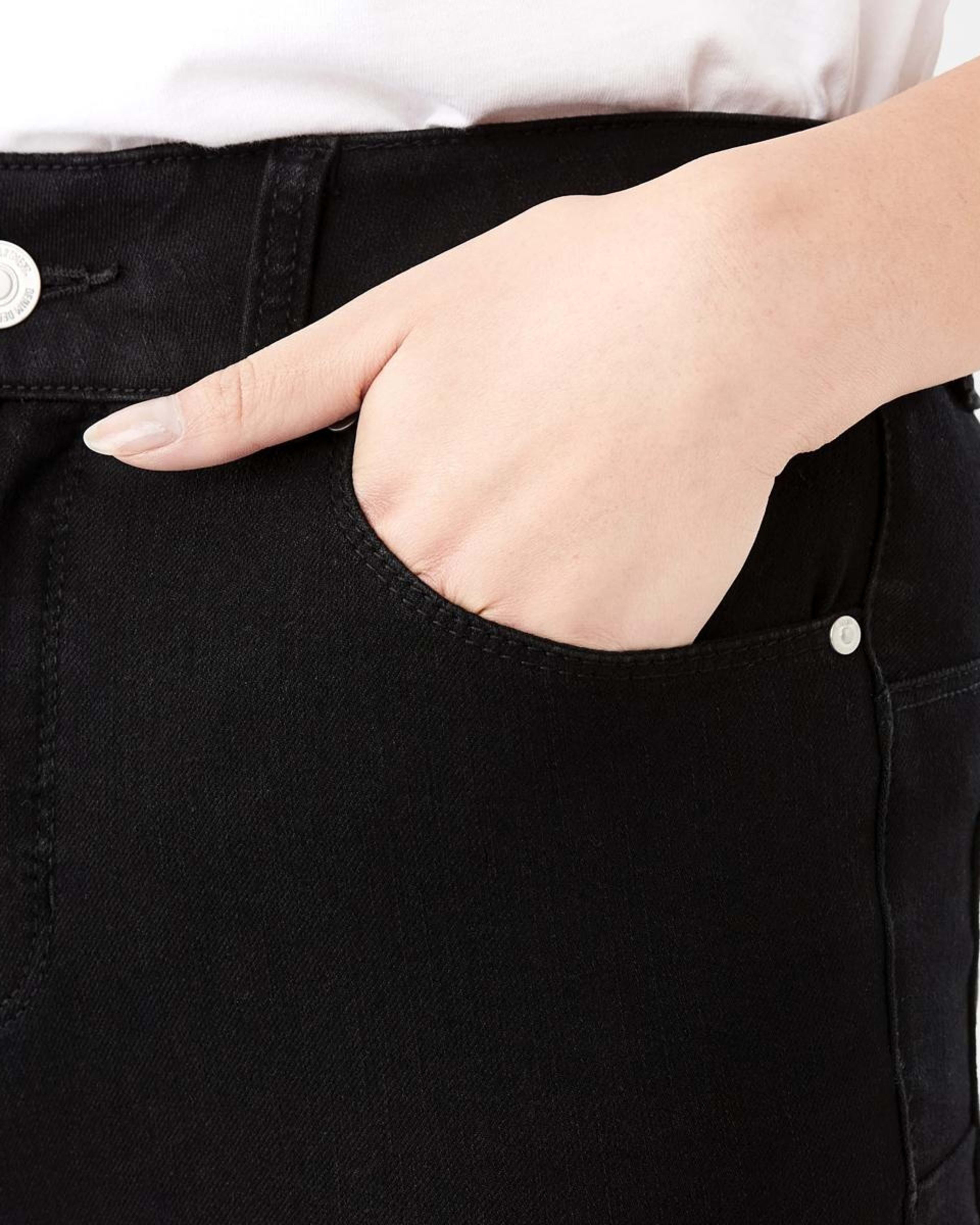 5 Shapewear Jeans BLACK WASH, 5 of 8