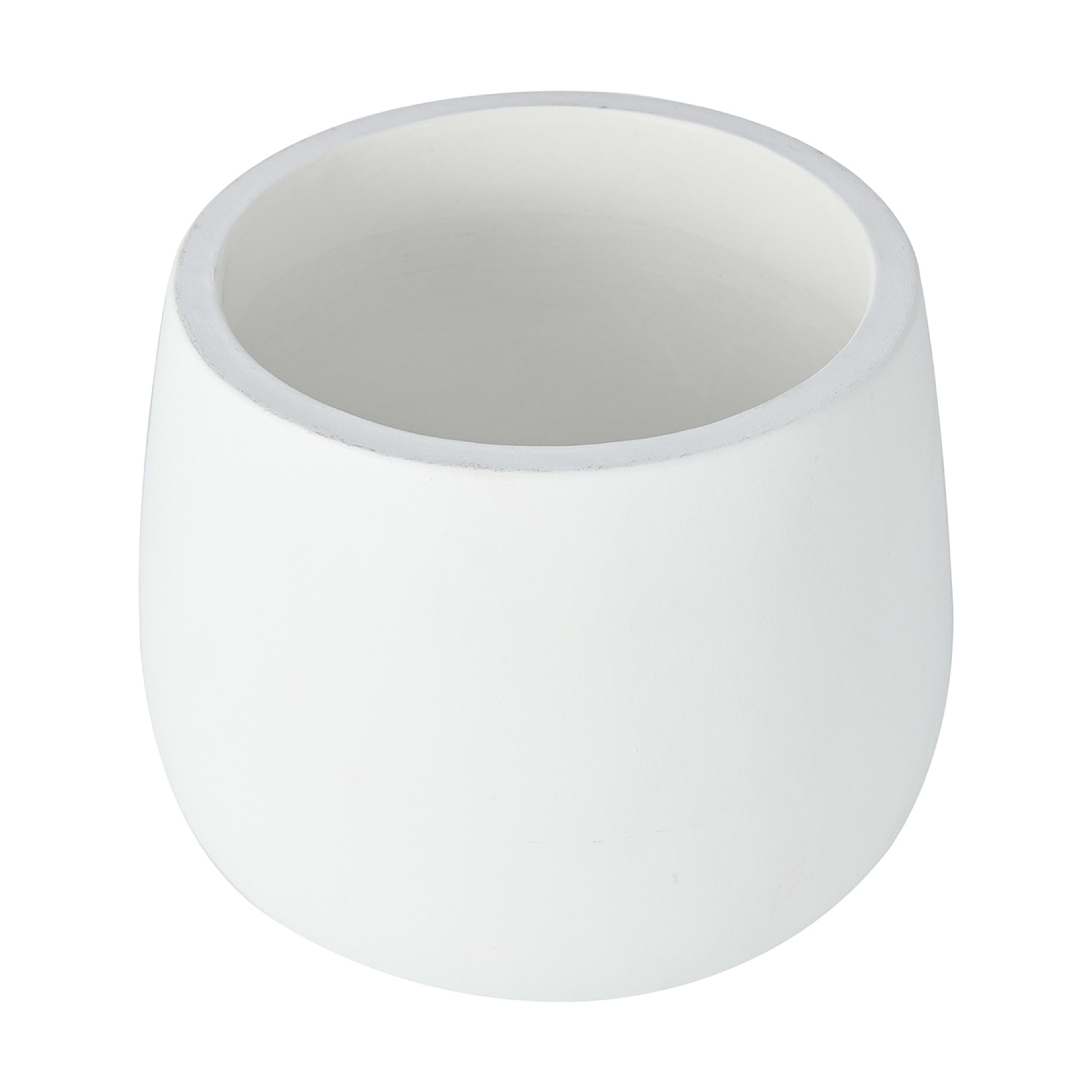 4 Drum Pot - White, 4 of 6