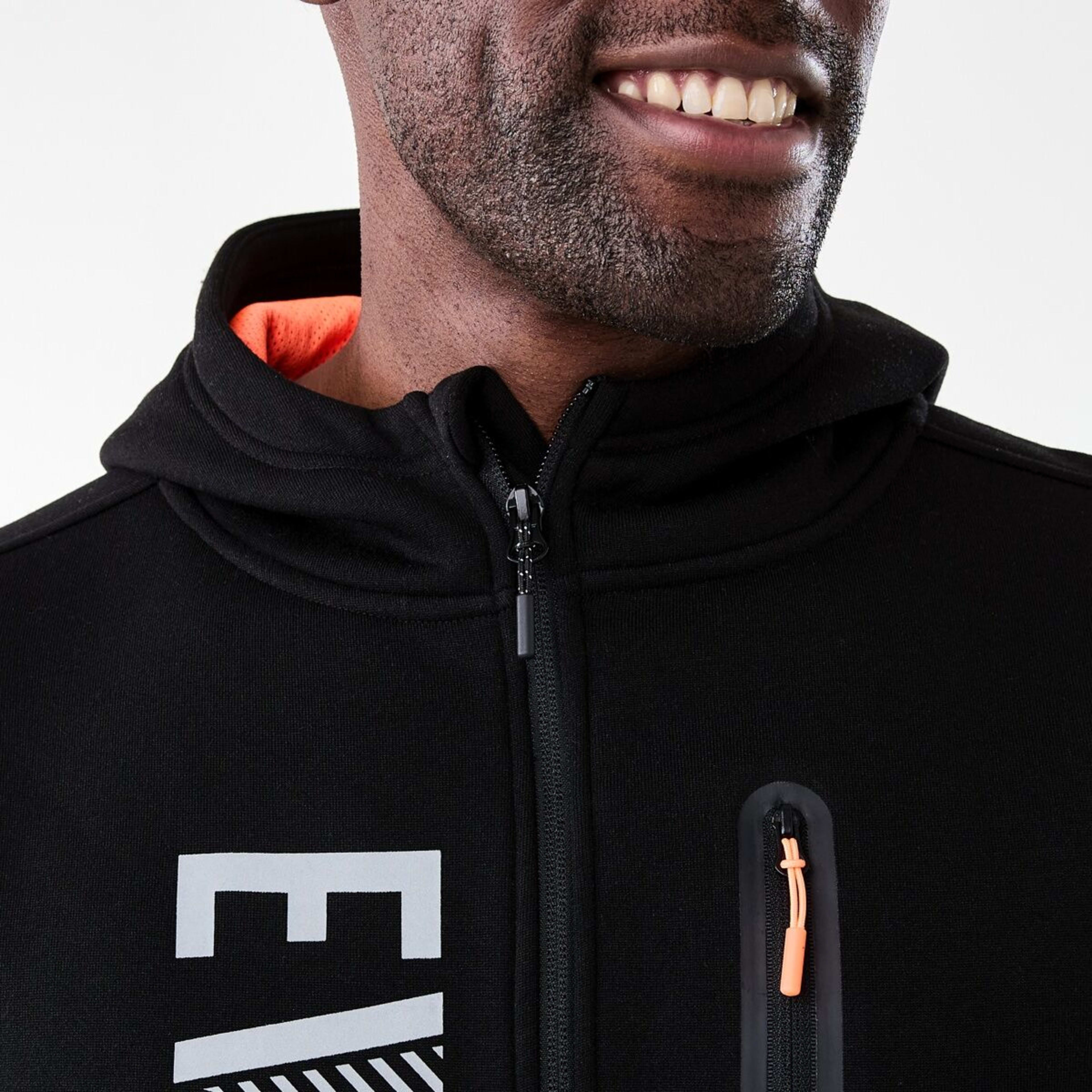 5 Everlast Work Zip Through Hoodie Black, 5 of 10