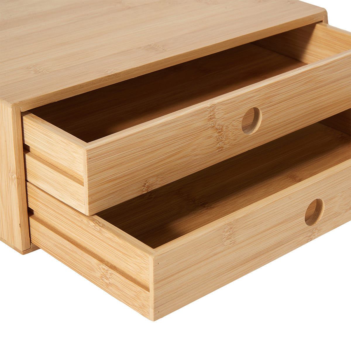 Bamboo Desk Top Drawers Kmart