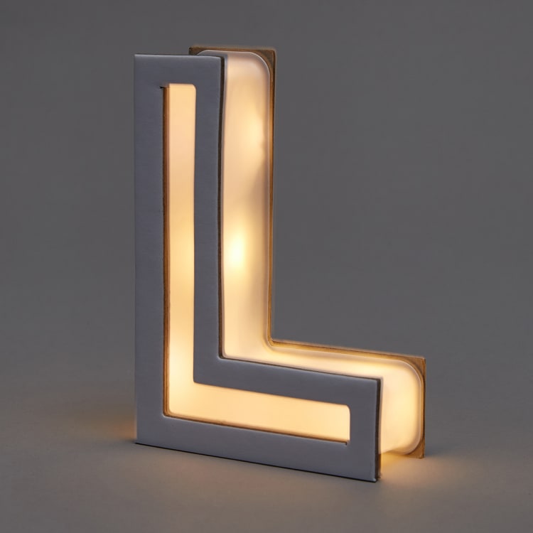 Light Up Letter L Kmart