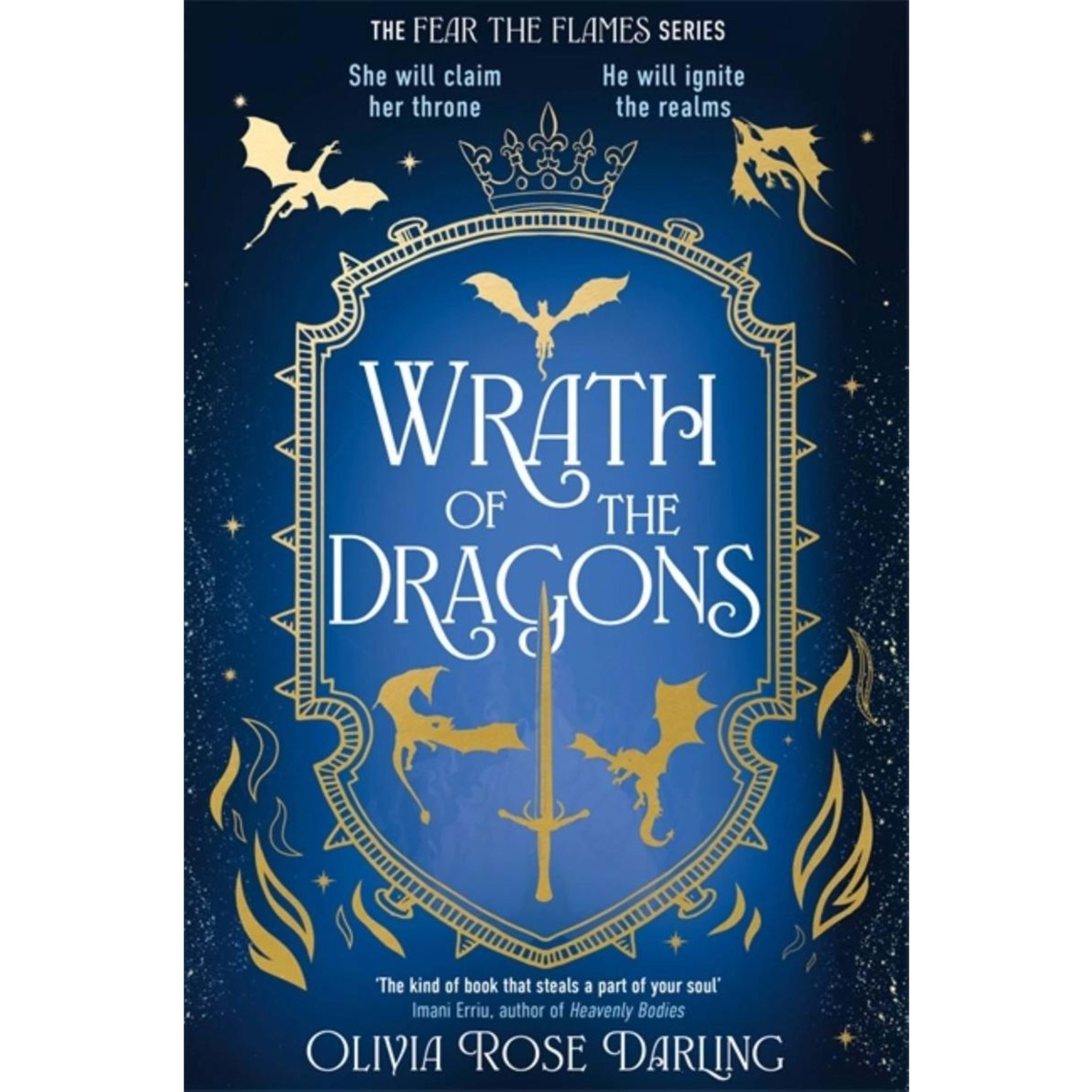 1 Wrath of the Dragons: The Fear The Flames Series by Olivia Rose Darling - Book