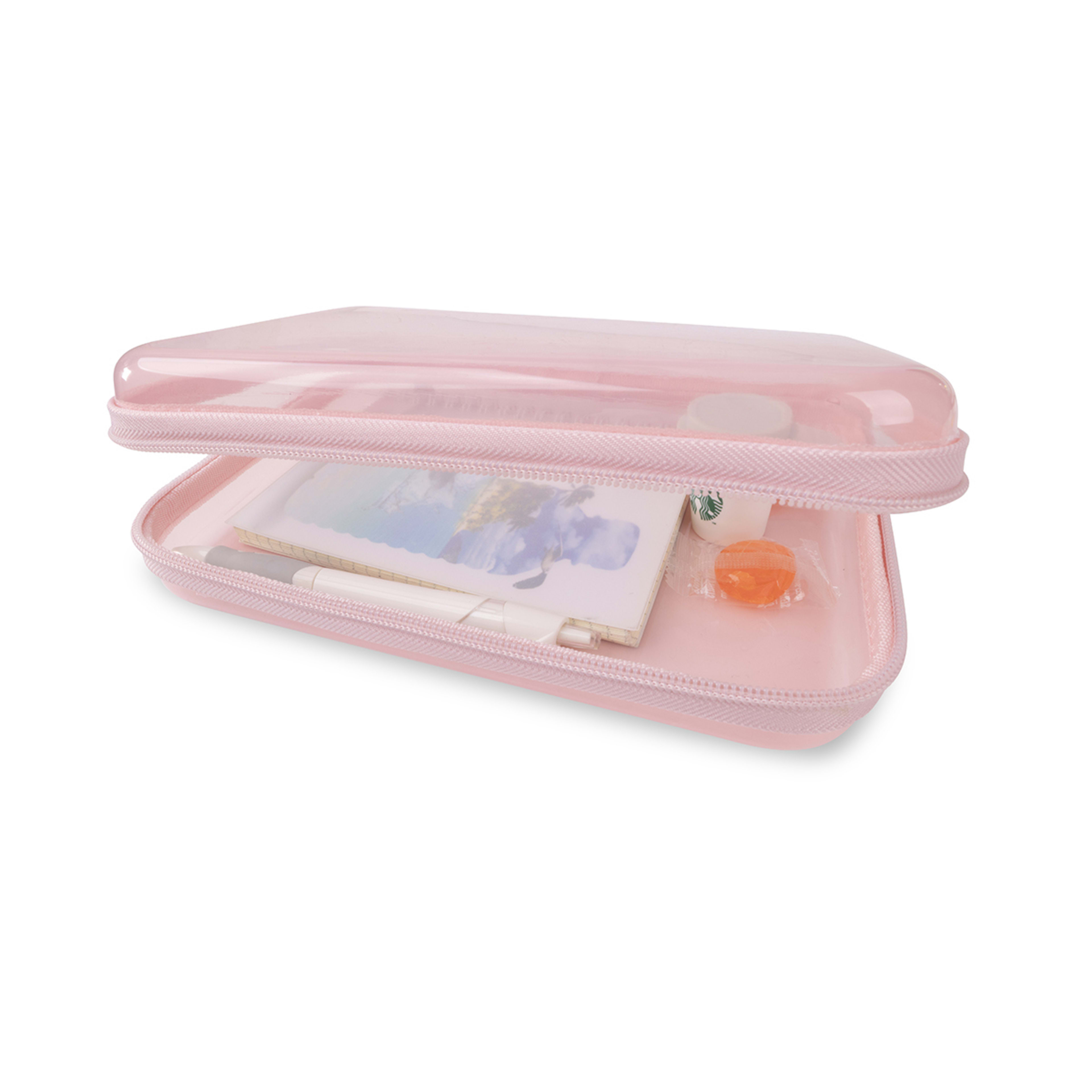 7 2 Pack Clear Packing Cubes - Pink, 7 of 8